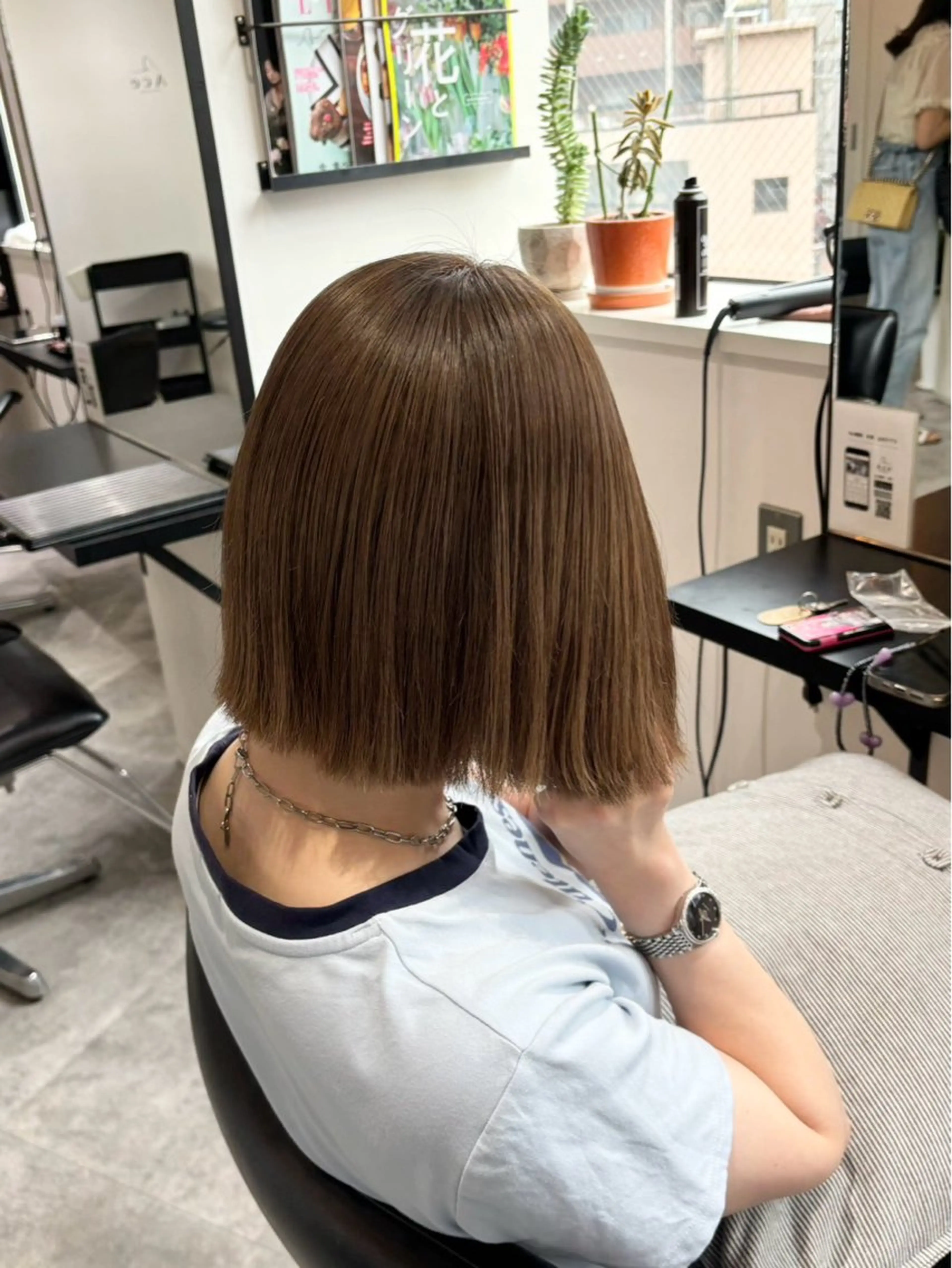 ショート カラー ヘアカラー ふうか ‪☆のヘアスタイル