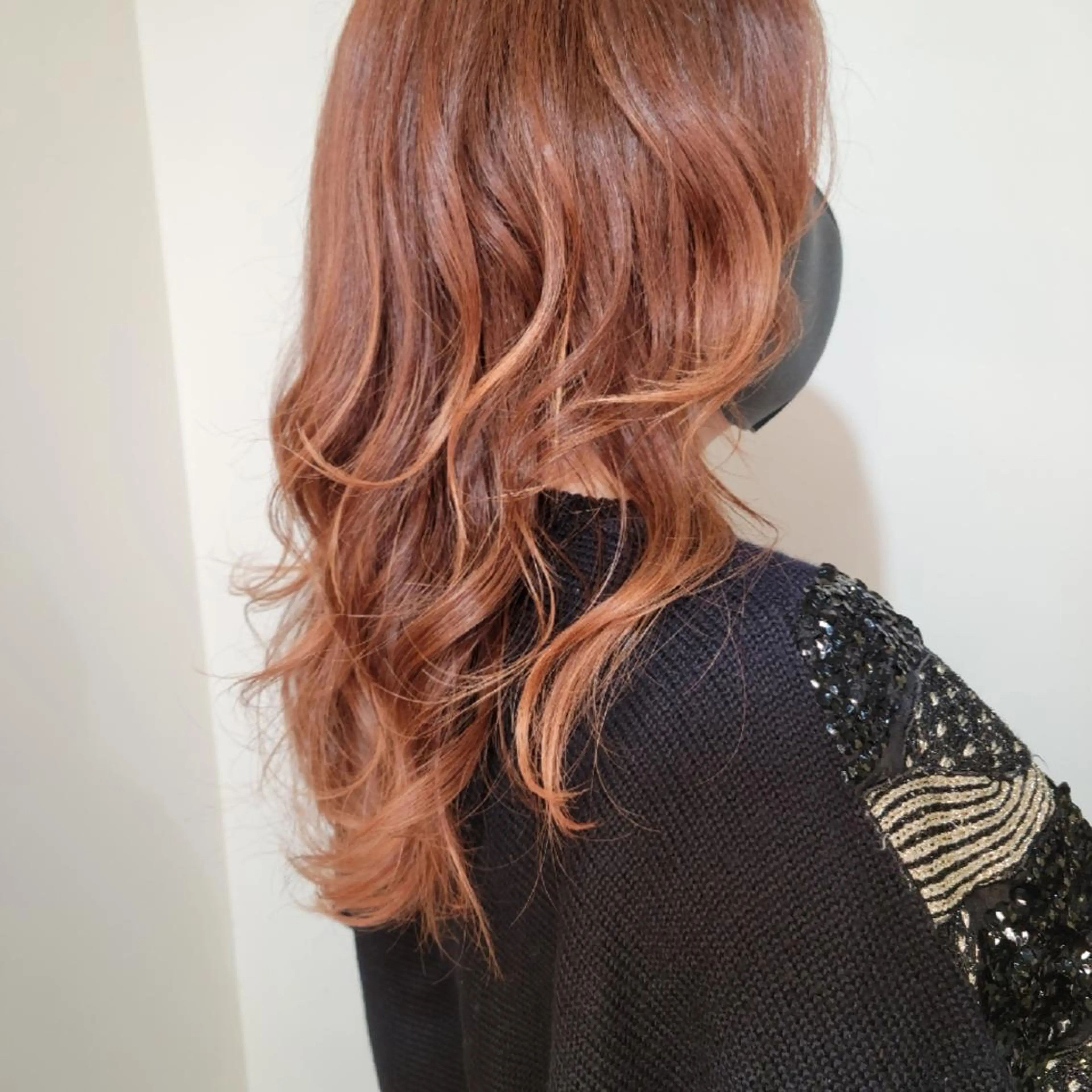 ロング カット ヘアカラー トリートメント 🇰🇷透明感×ハイ トーン🌟tomoのヘアスタイル