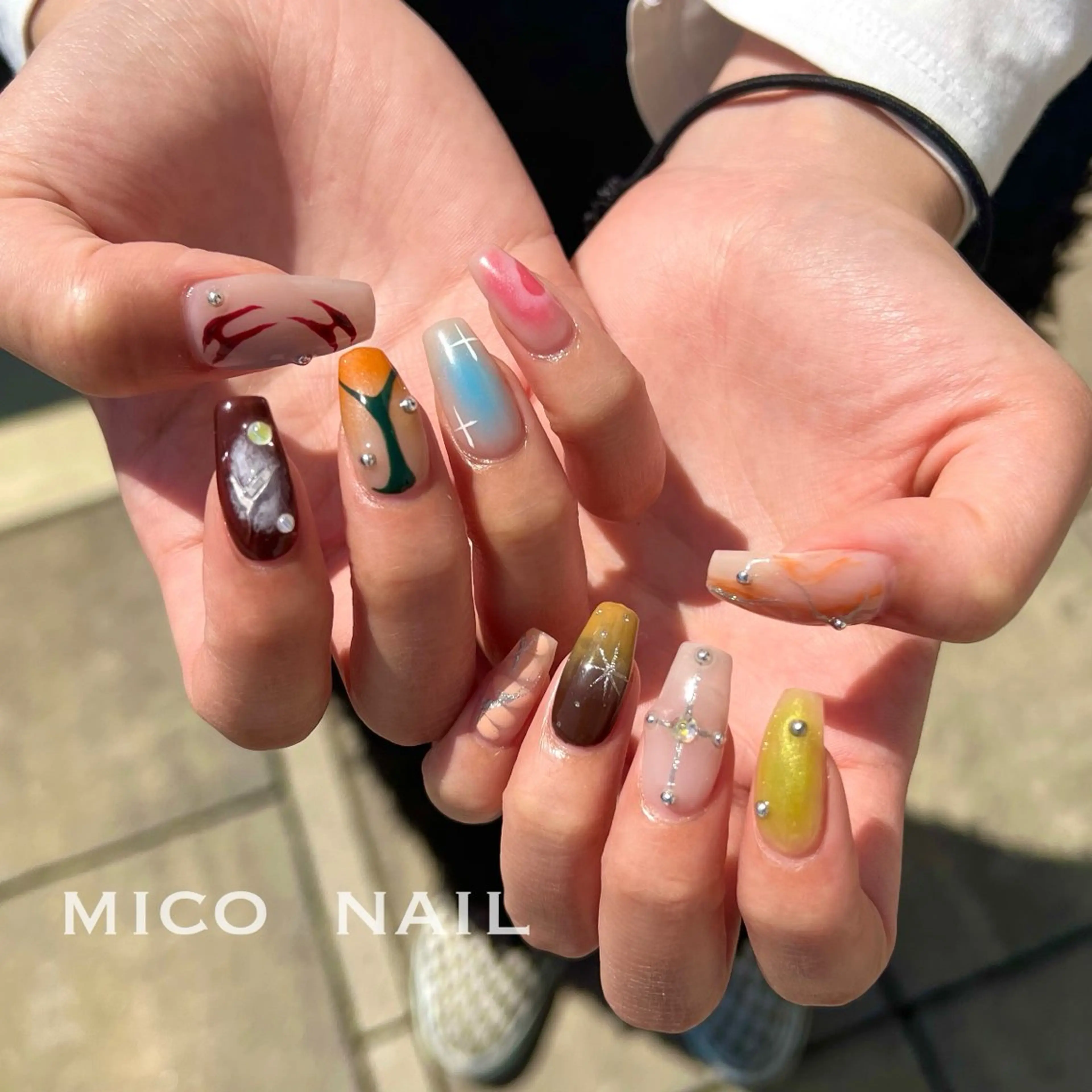 ネイル ハンドネイル mico nailのネイルデザイン