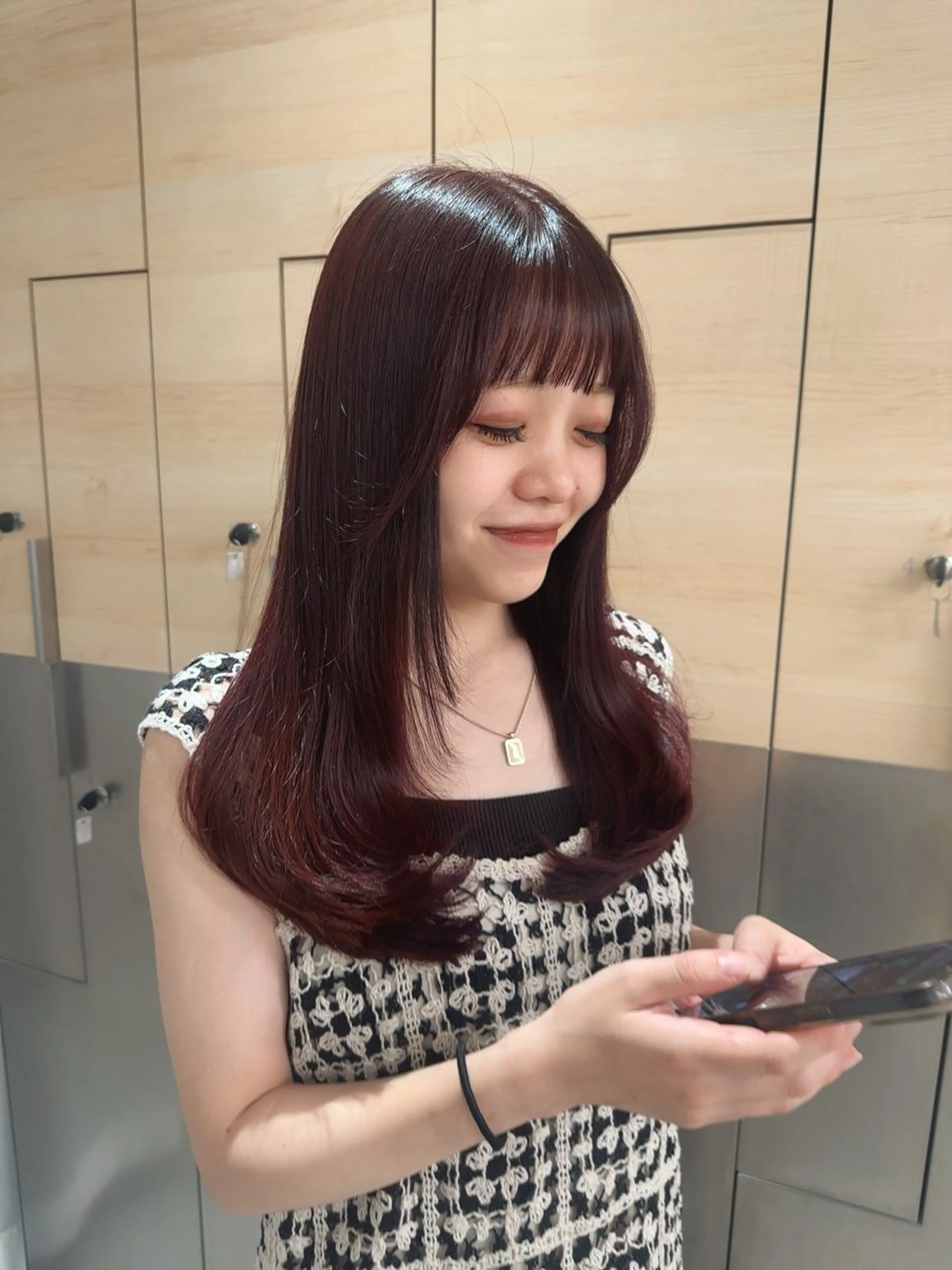 ロング レイヤーカット あいこ/レイヤー カット🌷銀座のヘアスタイル
