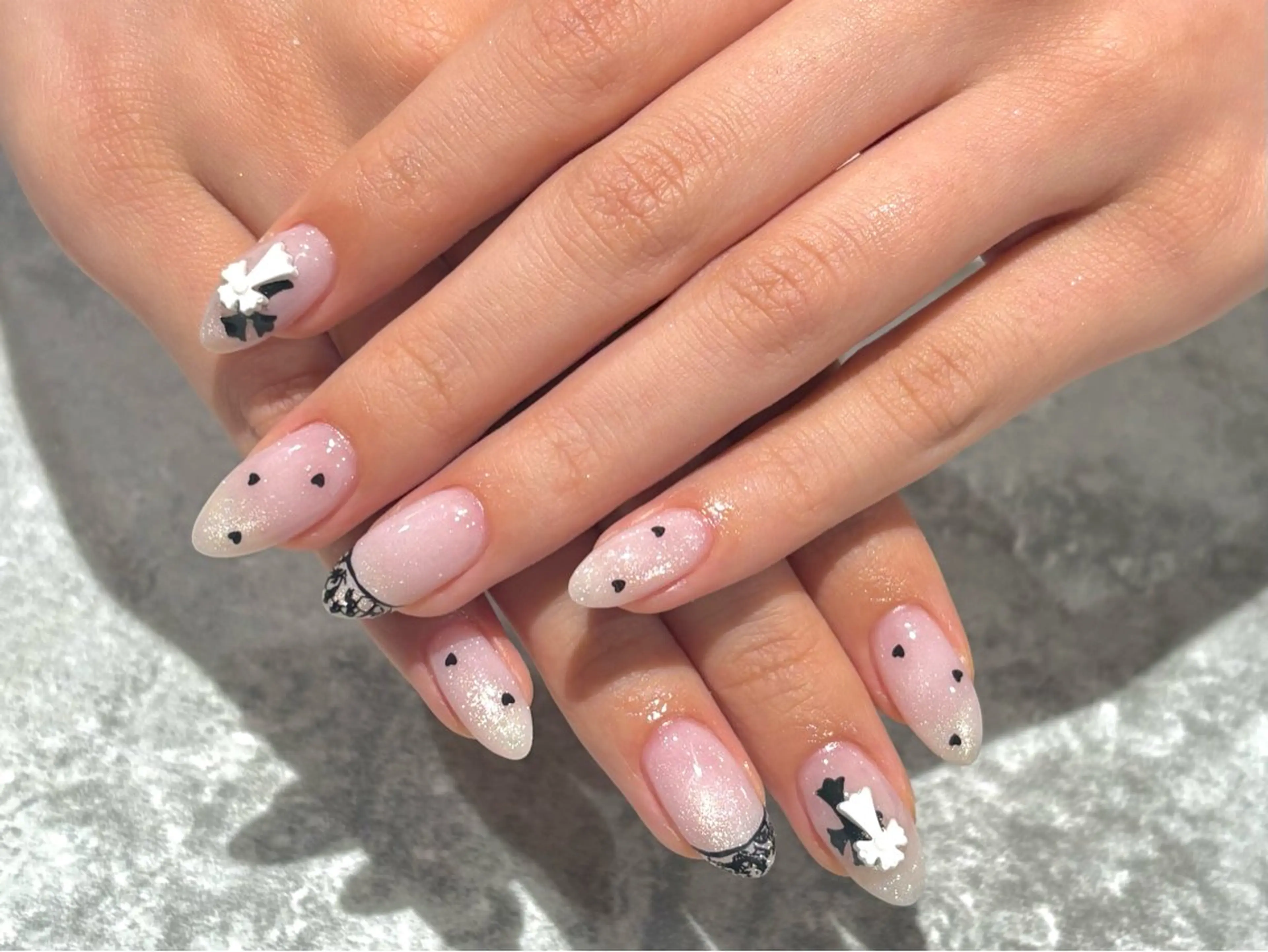 ネイル 持ち込み ハンドネイル Nail Ann所属・寺尾 花鈴のネイルデザイン
