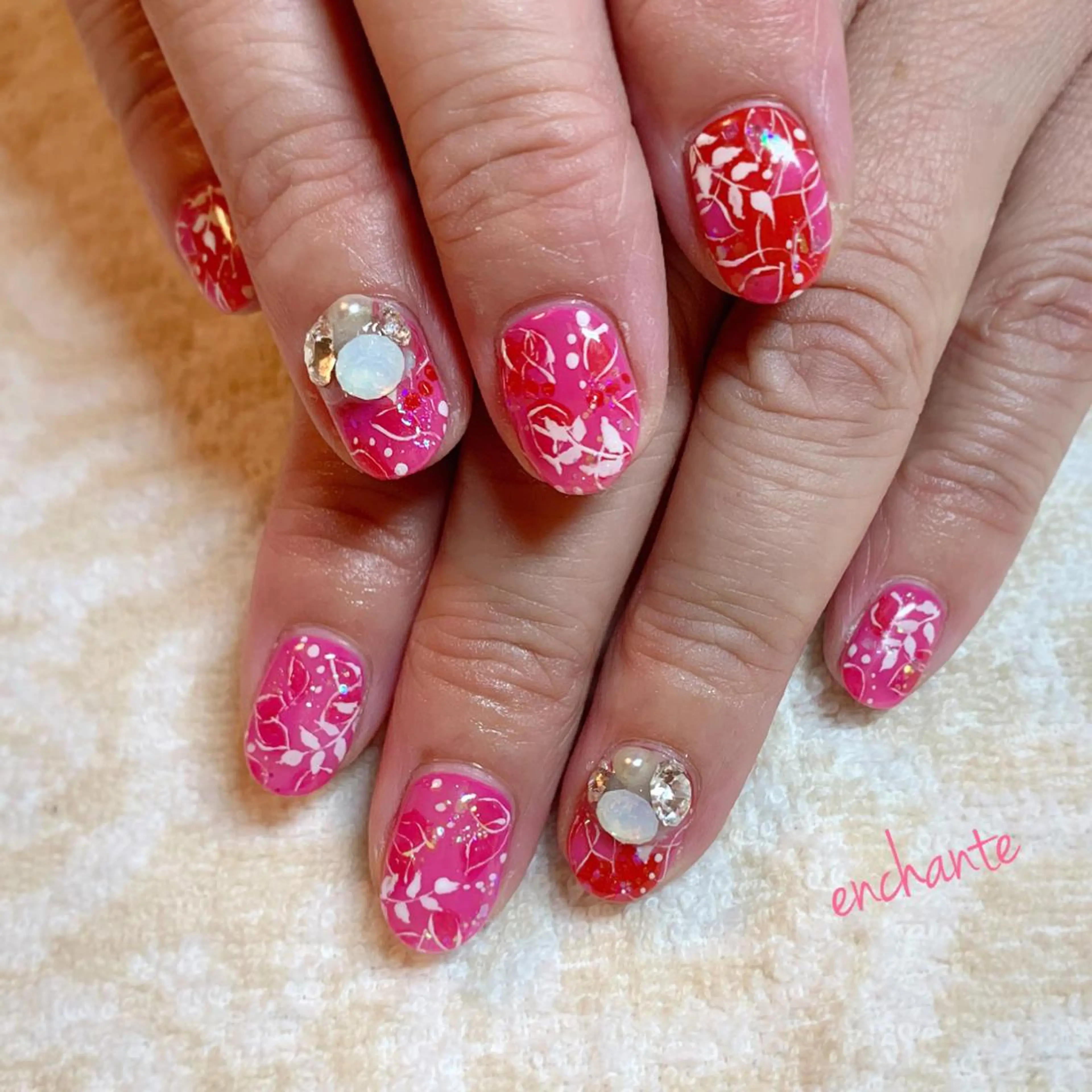 ネイル アンシャンテ所属・enchante 自由が丘のネイルデザイン