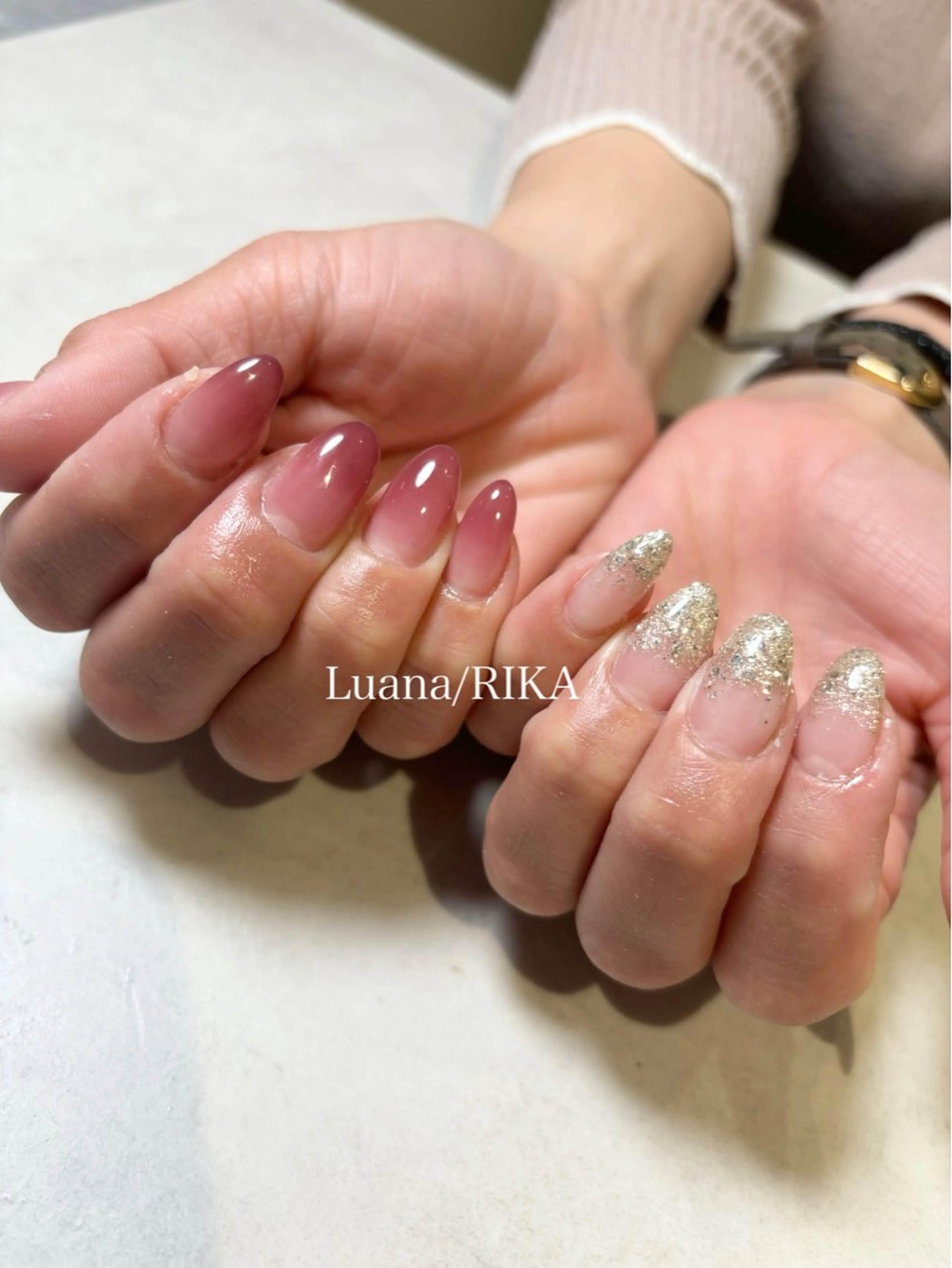 ネイル ハンドネイル Nail Salon Luana Rikaのネイルデザイン