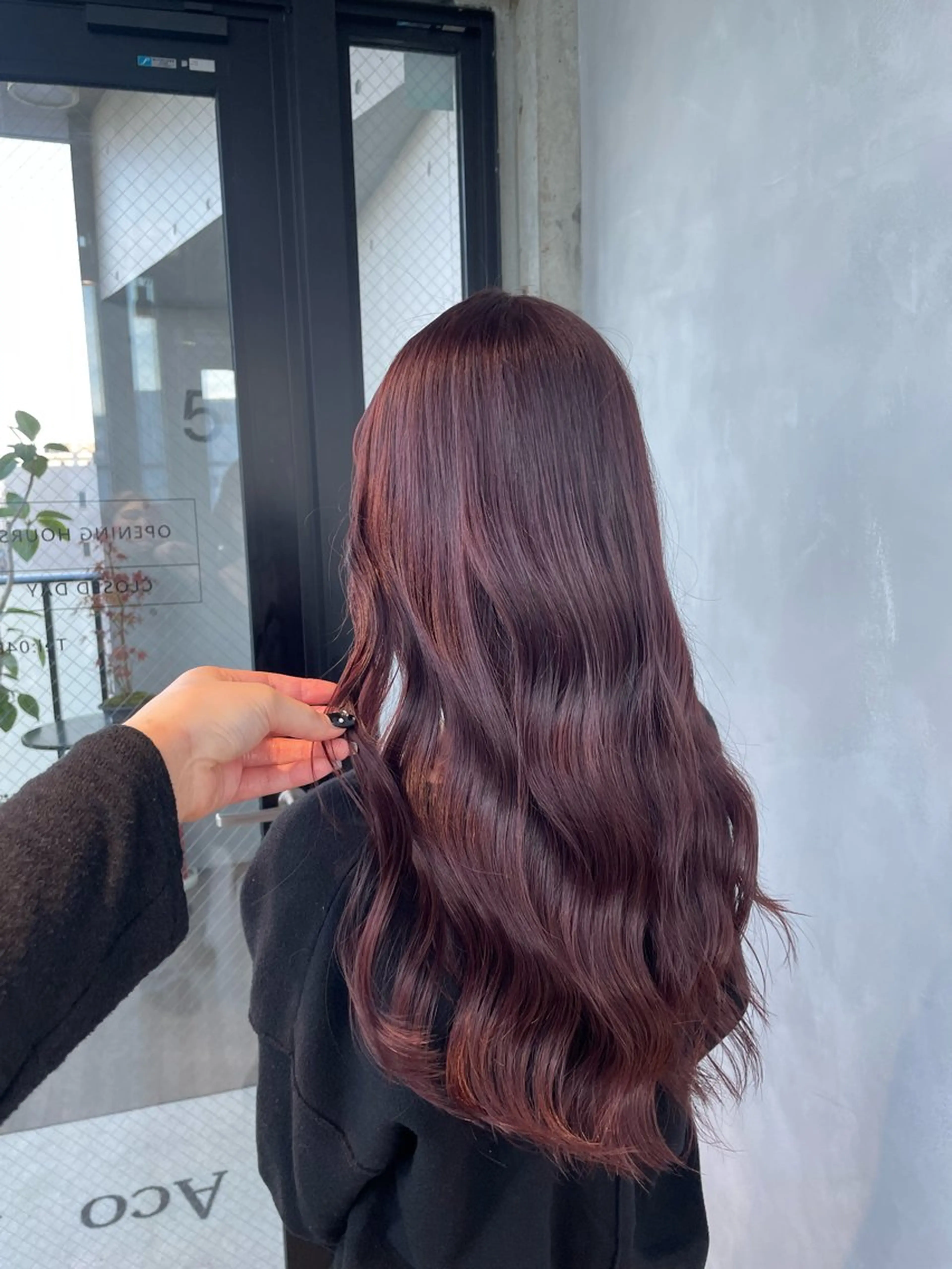 ロング カラー 暖色/ハイトーン/ カラー/HBLのヘアスタイル