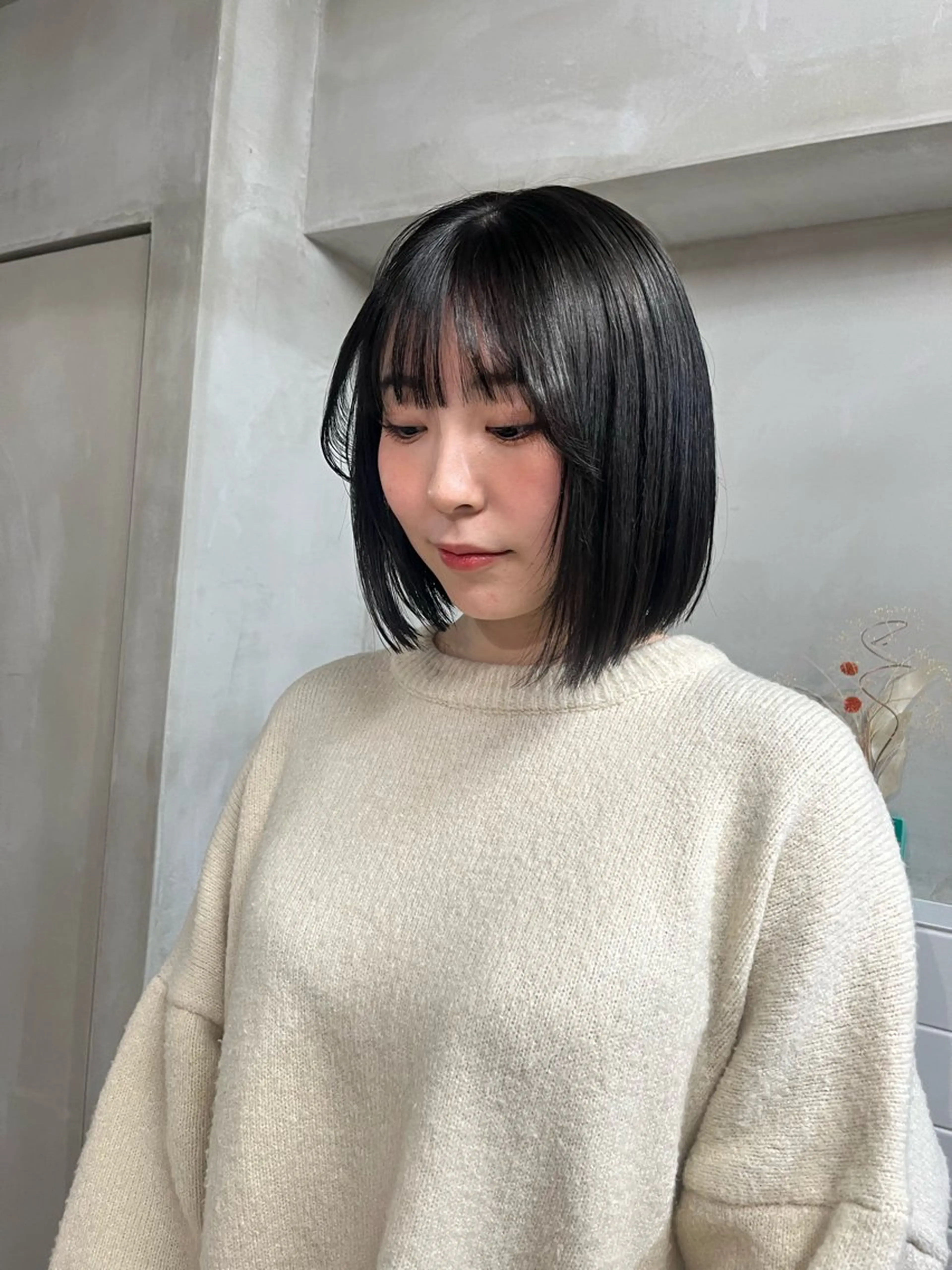 ミディアム anon Loemのヘアスタイル