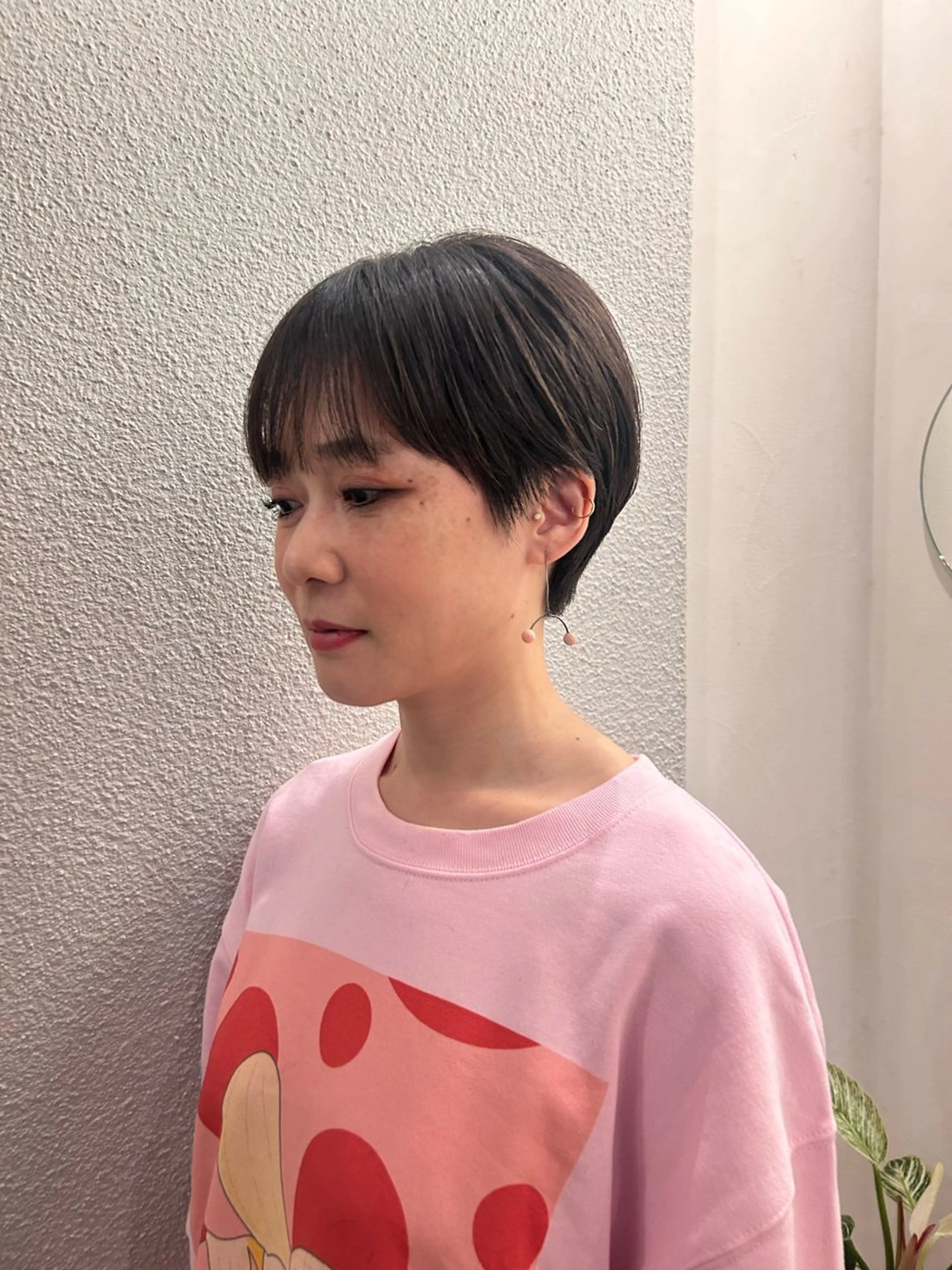 ショート ショートレイヤー 丸みショート レイヤーカット ショートヘア 🌿ボブ パーマ高橋啓太🌿のヘアスタイル