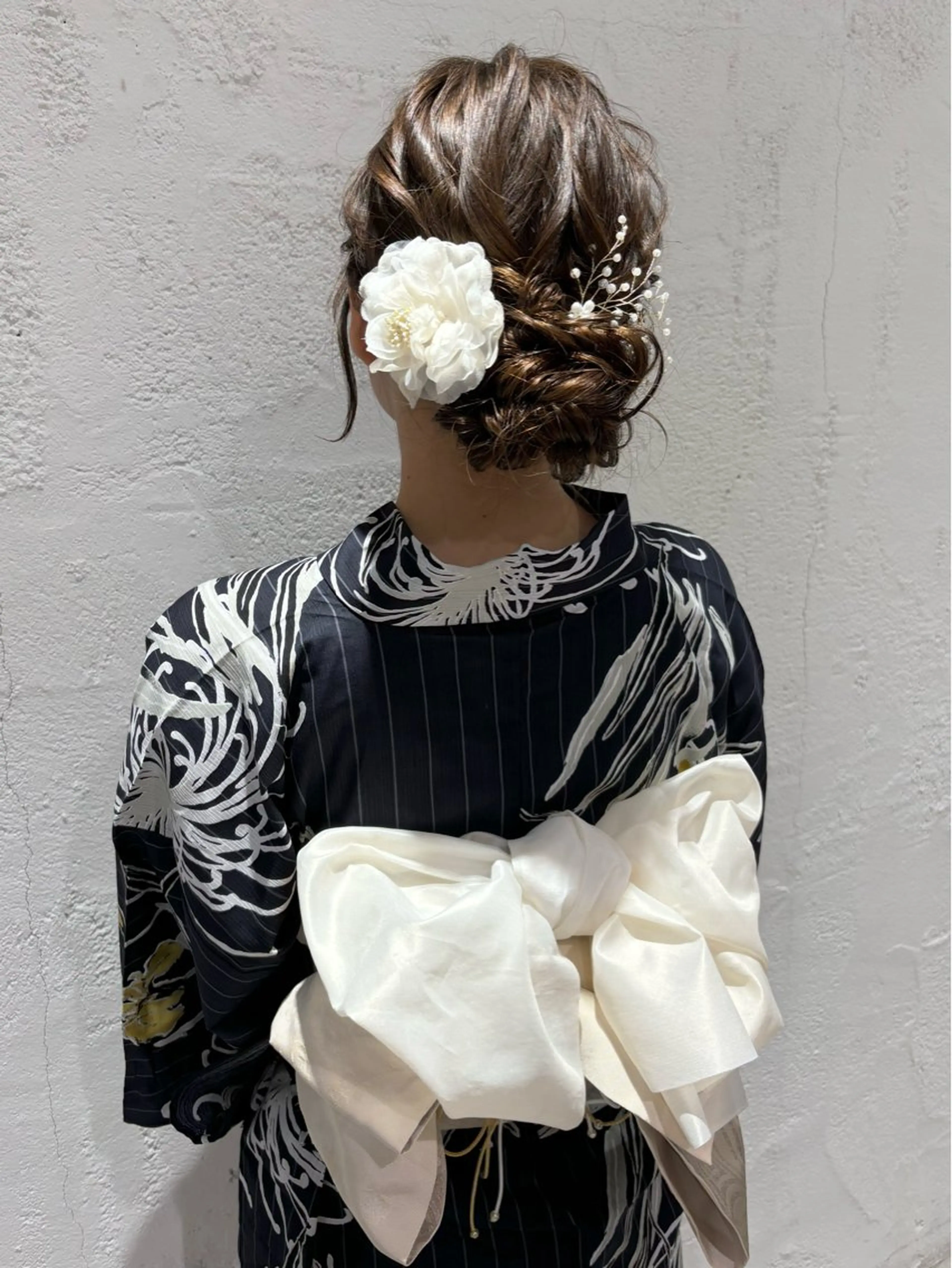 ヘアアレンジ 浴衣 着付け ヘアアレンジ｜ 柔らかカラー｜🥥のその他イメージ