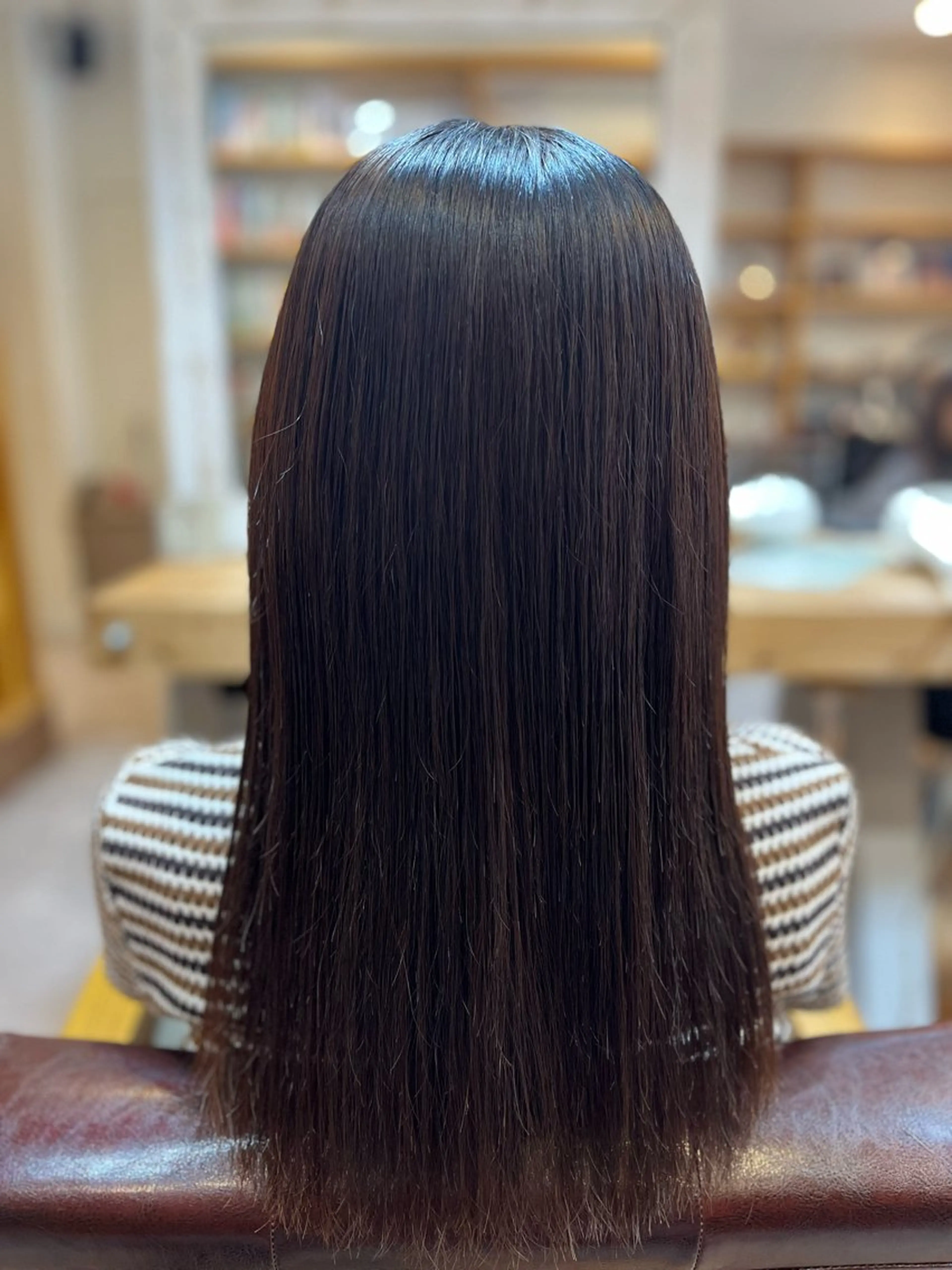 ロング カット 縮毛矯正 トリートメント Yanagi Yのヘアスタイル
