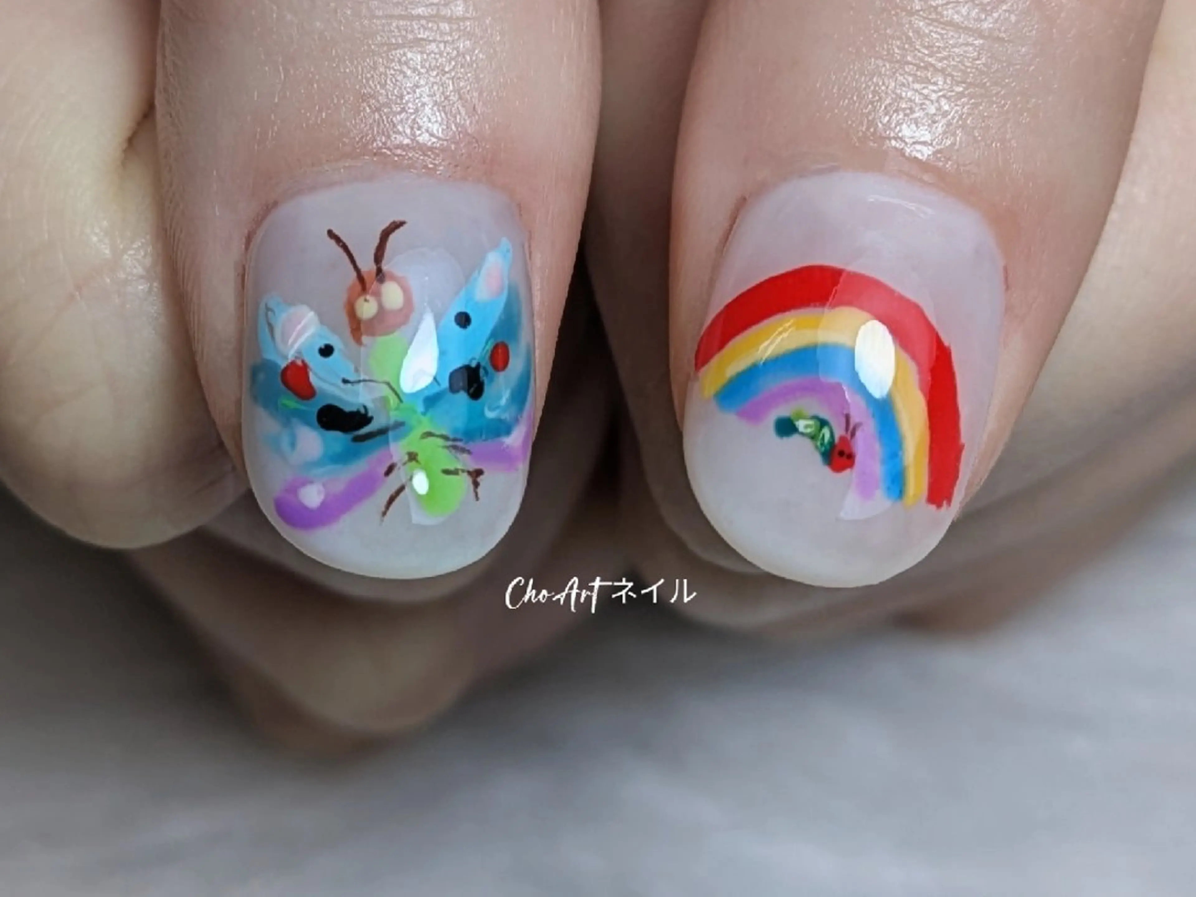 ネイル アートネイル キラキラネイル ラメ(グリッター) マグネットネイル ミラーネイル Cho Artネイル所属・Cho Art ネイルのネイルデザイン