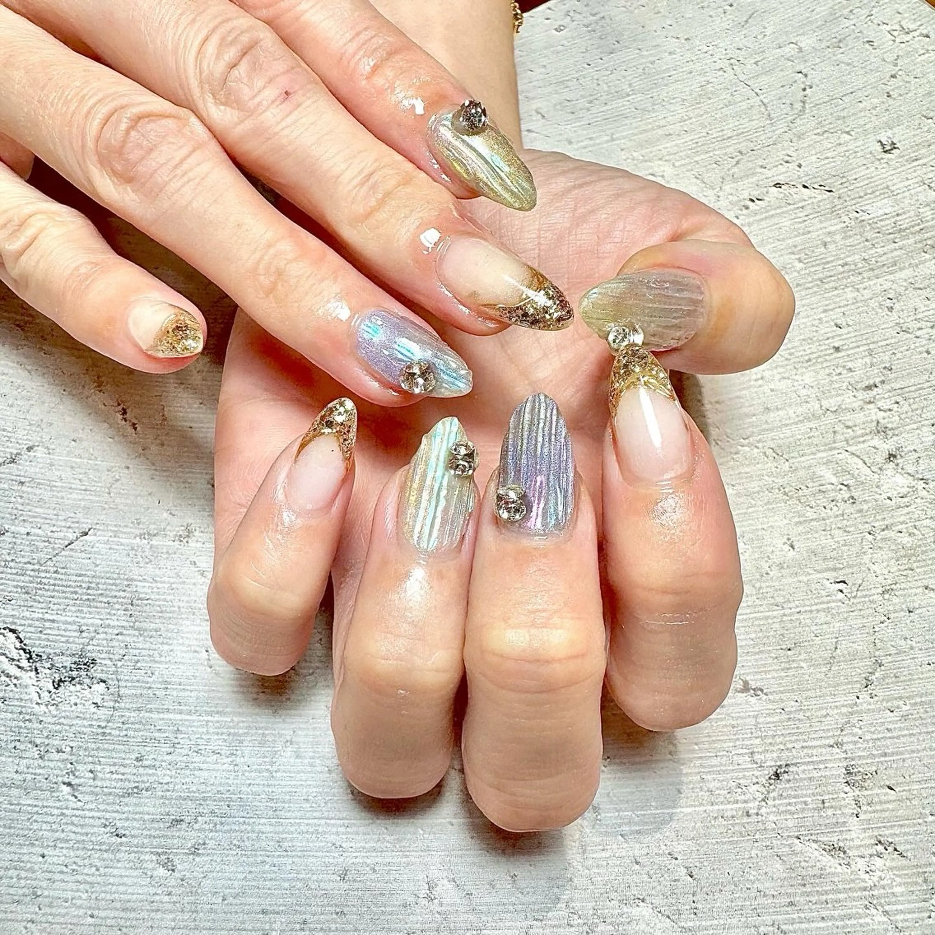 ネイル ハンドネイル nail&eyelash mate所属・京都/東向日/桂 ayumiのネイルデザイン