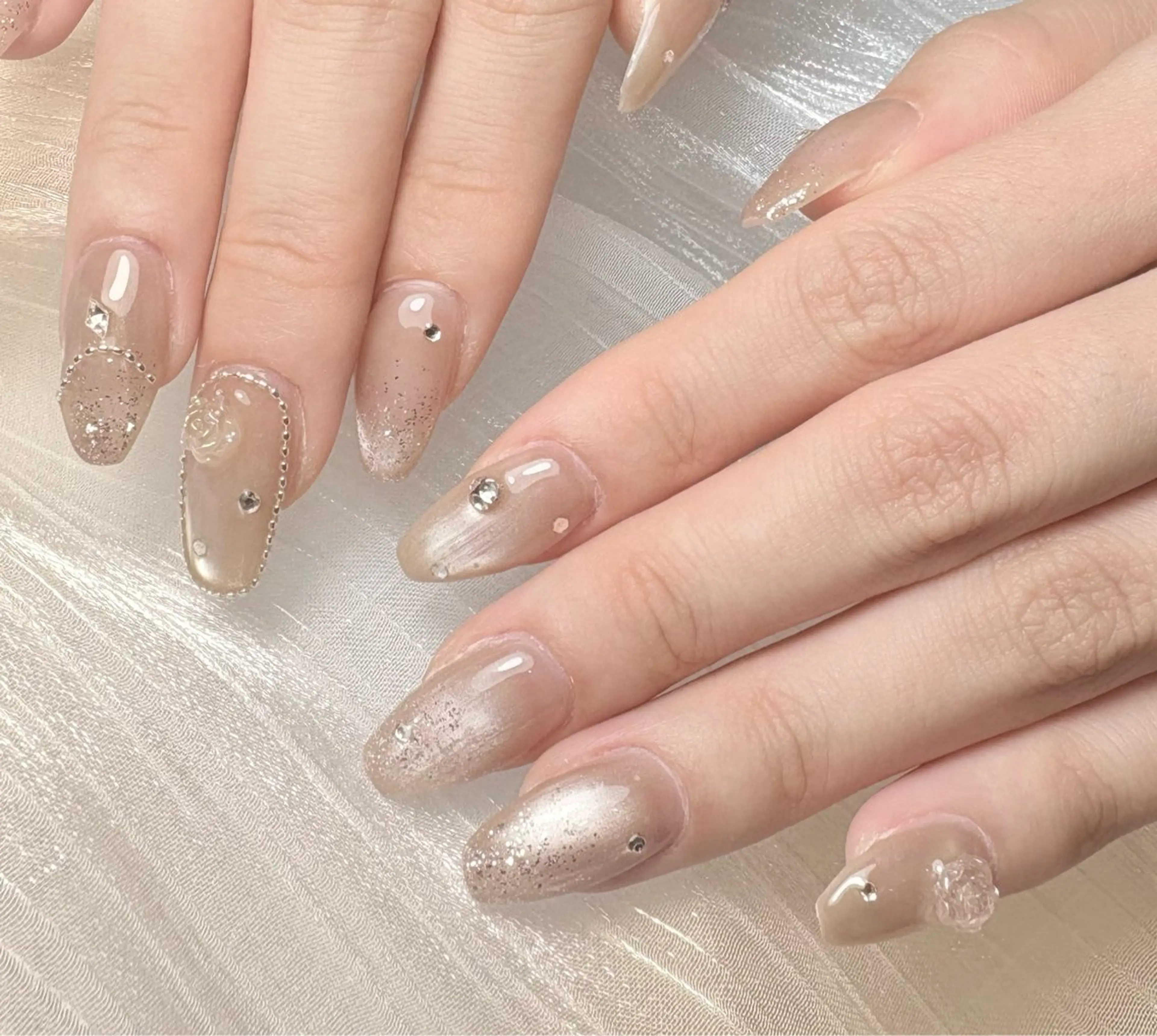 ネイル ハンドネイル 山科駅徒歩3分❣️ 代表　紗恵子のネイルデザイン