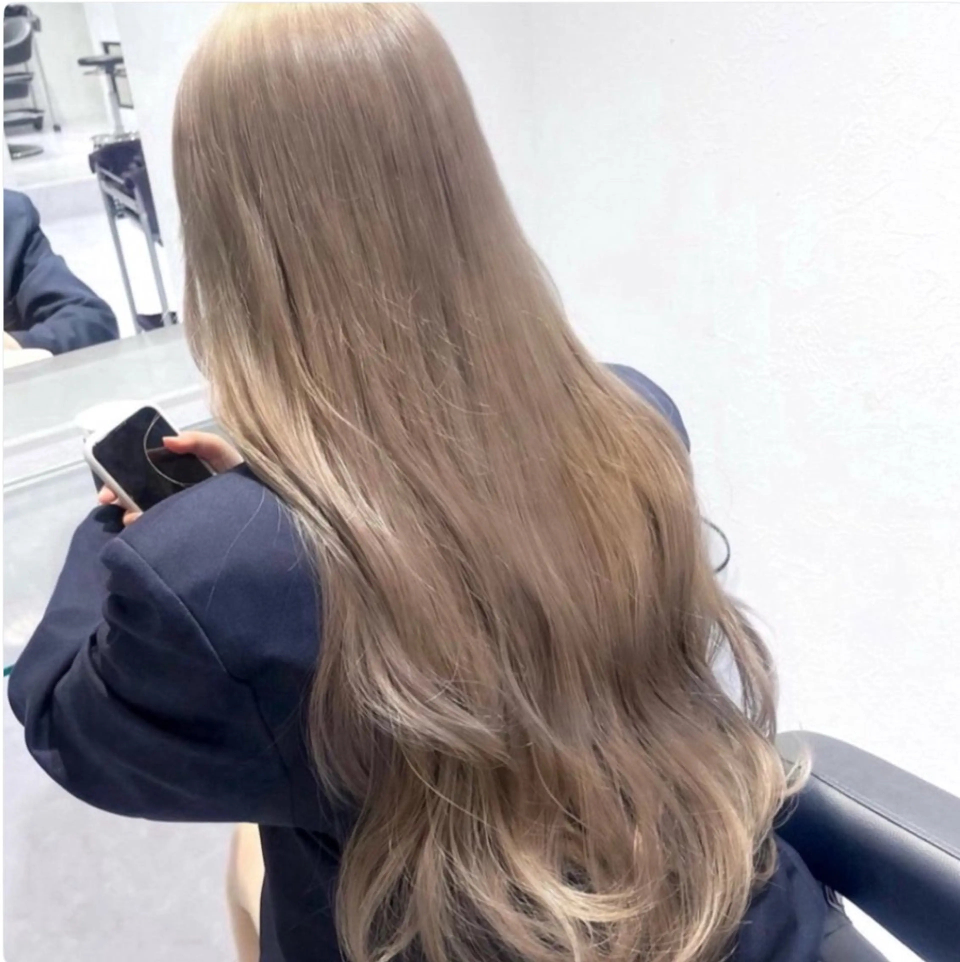 ロング カラー 🫧透明感カラー支持 No.1🫧‪ハルカのヘアスタイル