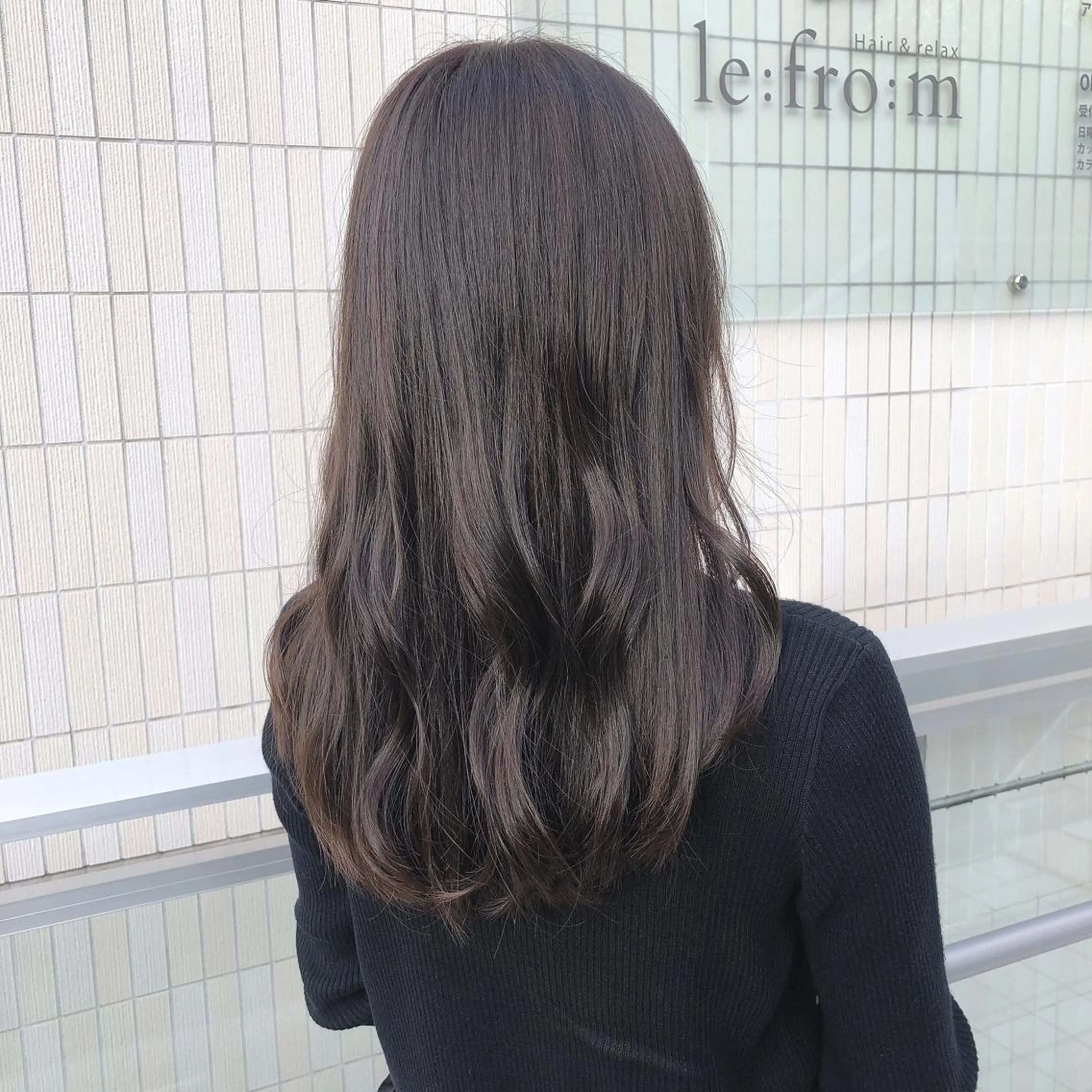 ロング カラー 透明感カラー こだわりカラー🕊️ 坪井美南🌼のマツエク・マツパデザイン