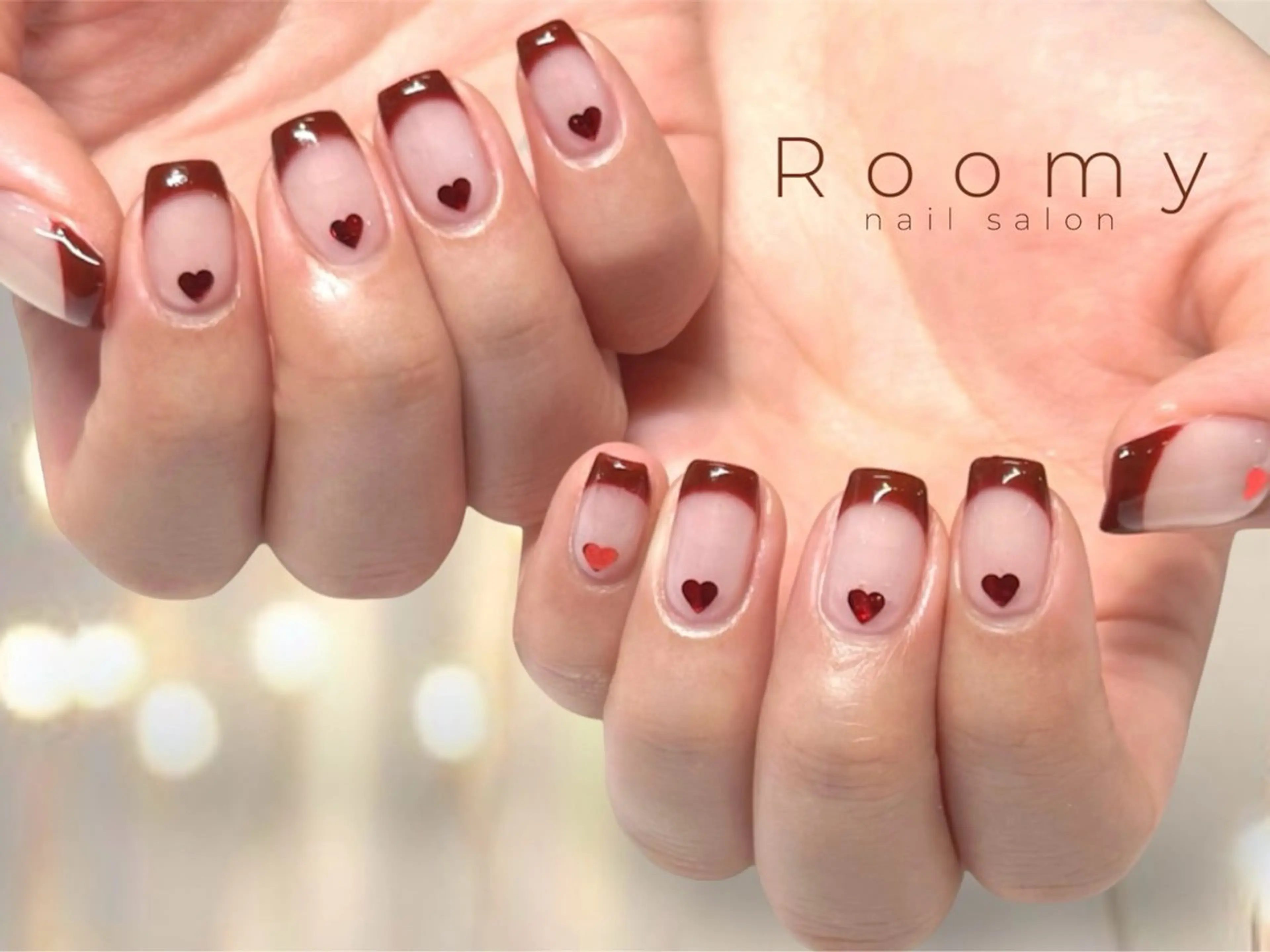 ネイル フットネイル ジェルネイル マグネットネイル パラジェル ハンドネイル nail salon Roomy 竹ノ塚所属・nail salon Roomy 竹ノ塚のネイルデザイン