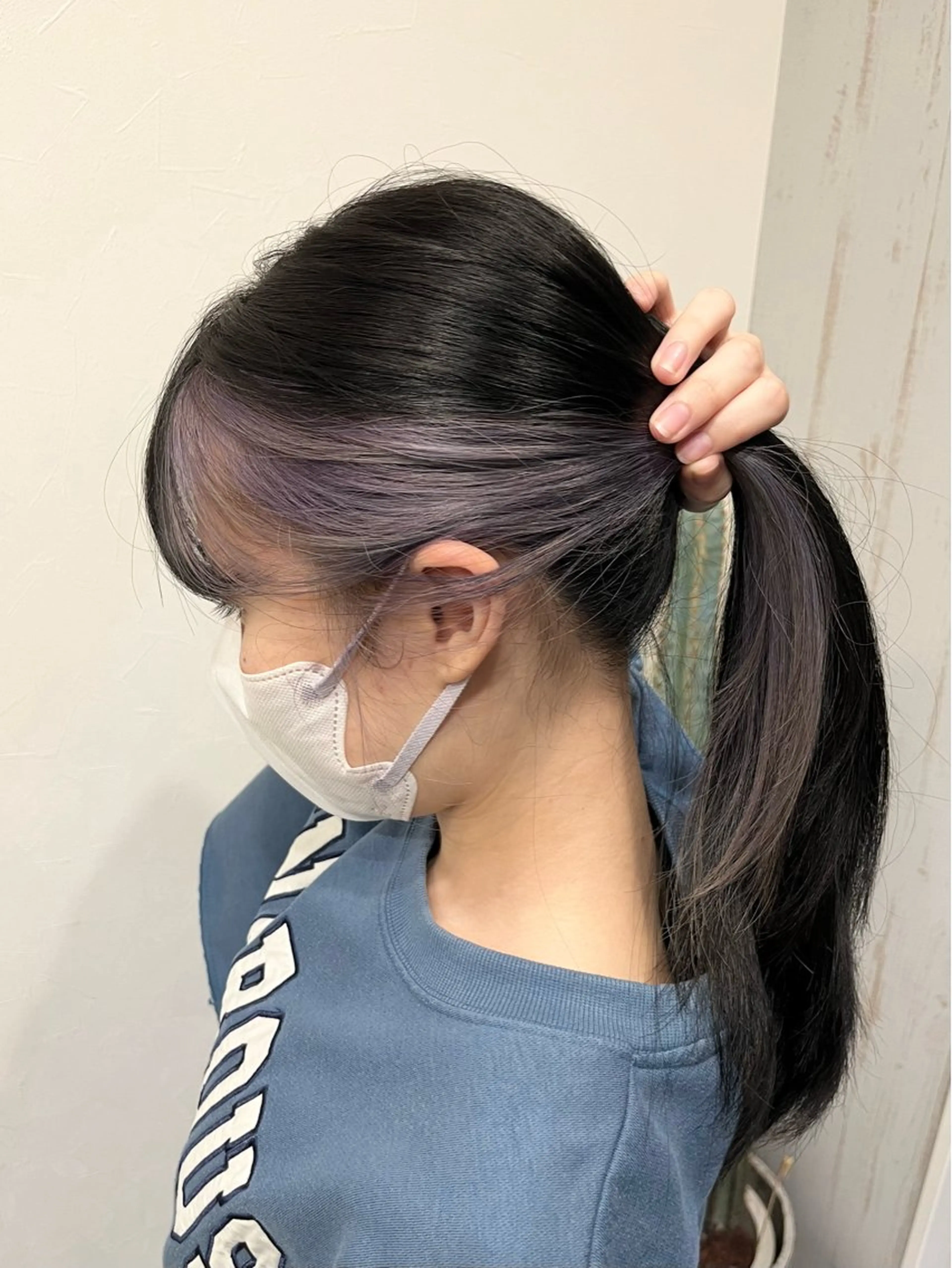 セミロング カラー ヘアカラー Skovla Spangle (シュカブラ スパングル)所属・しのざき はなのヘアスタイル