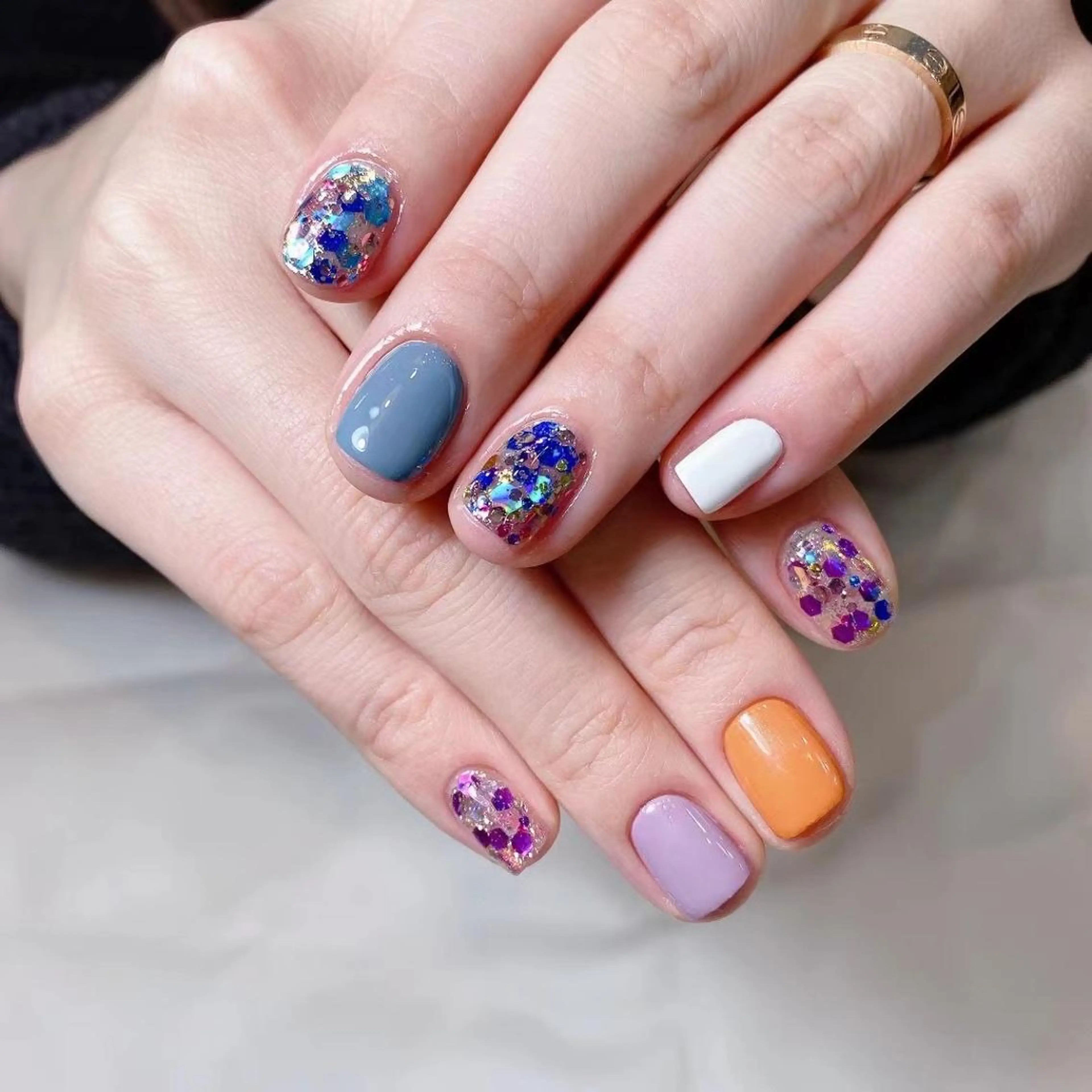 ネイル れん 蓮のネイルデザイン