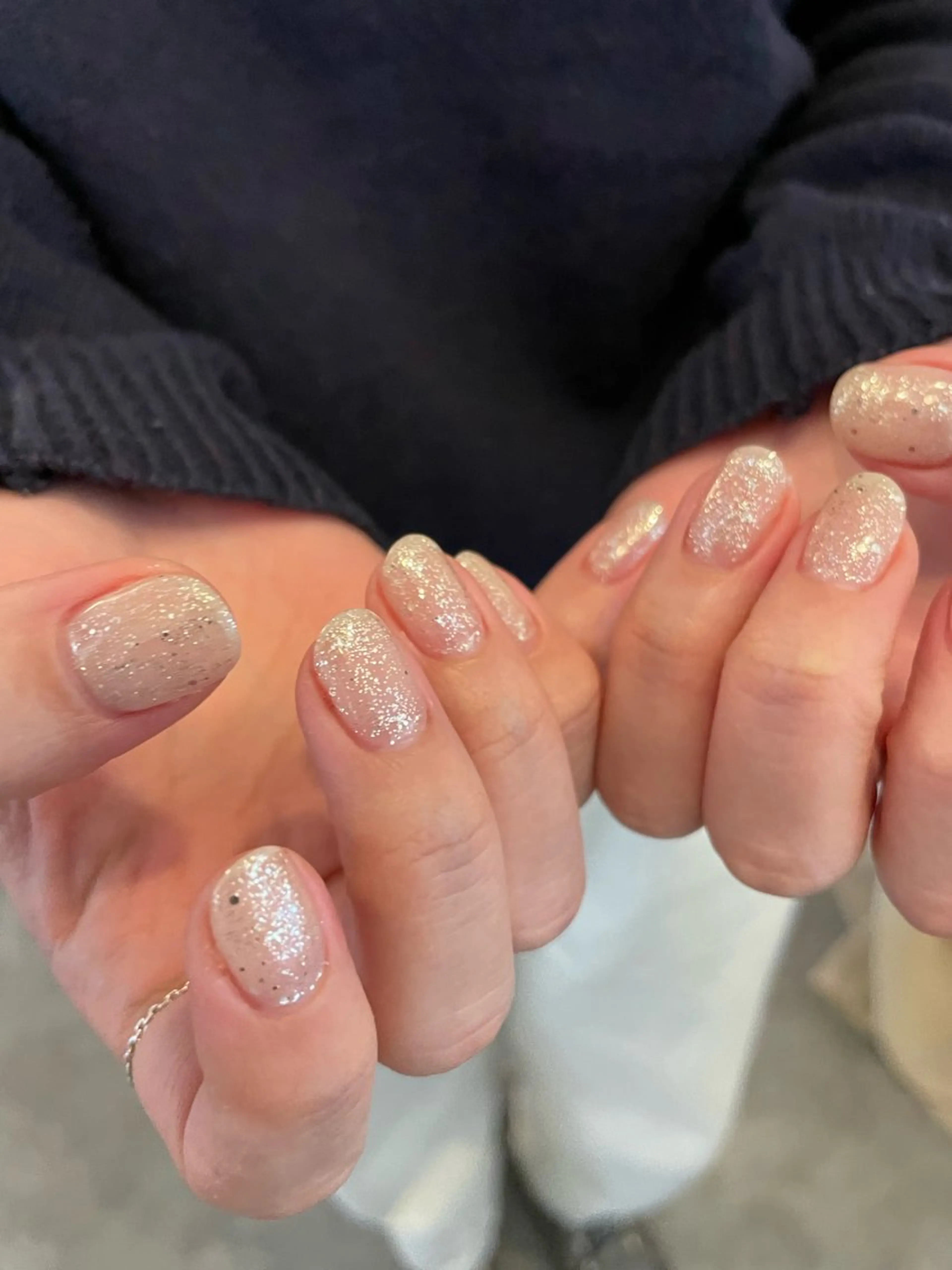 ネイル キラキラネイル ハンドネイル roof nailのネイルデザイン
