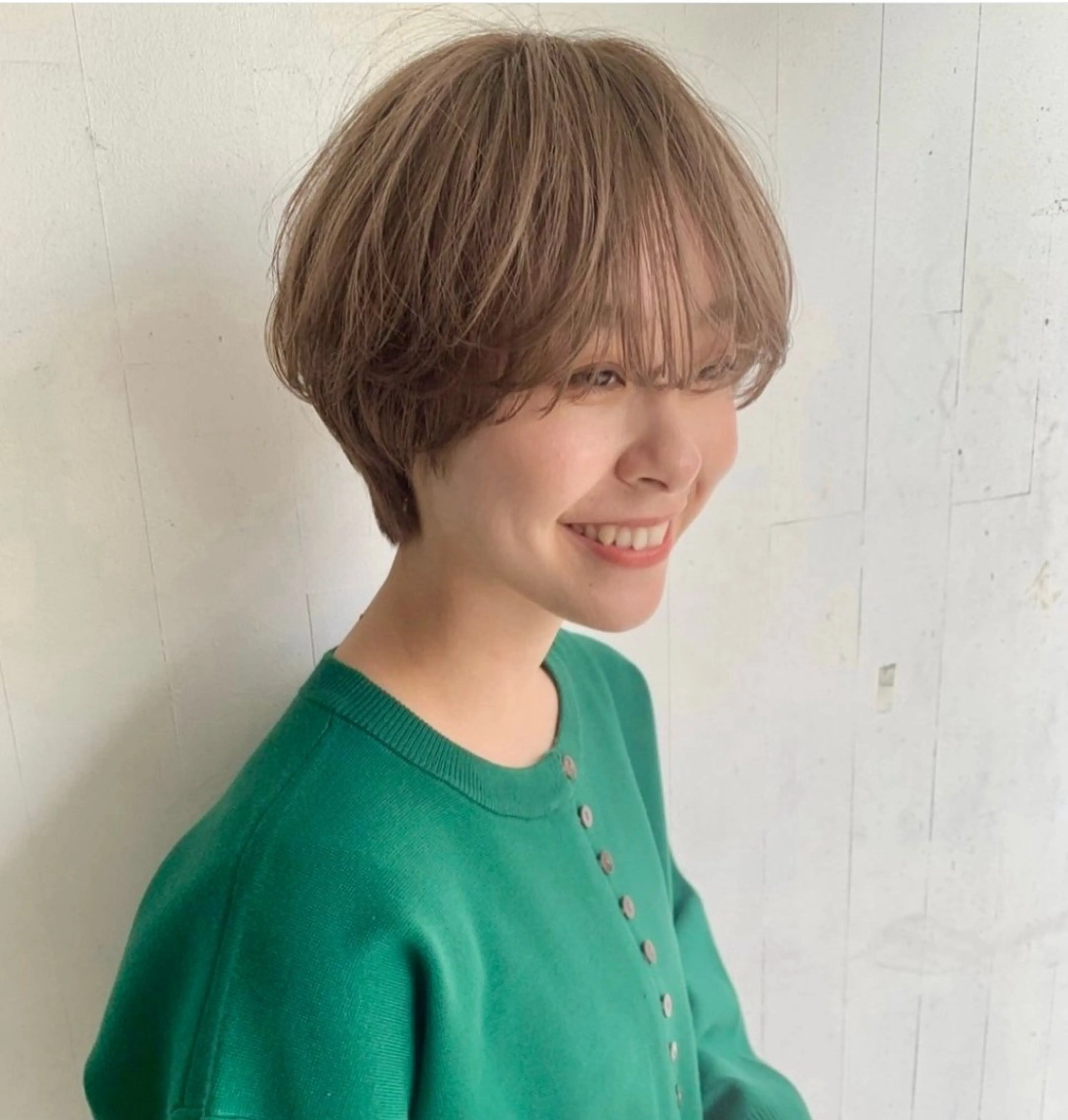 ショート ショートヘア hana✂︎メンズ ニュアンスパーマのヘアスタイル