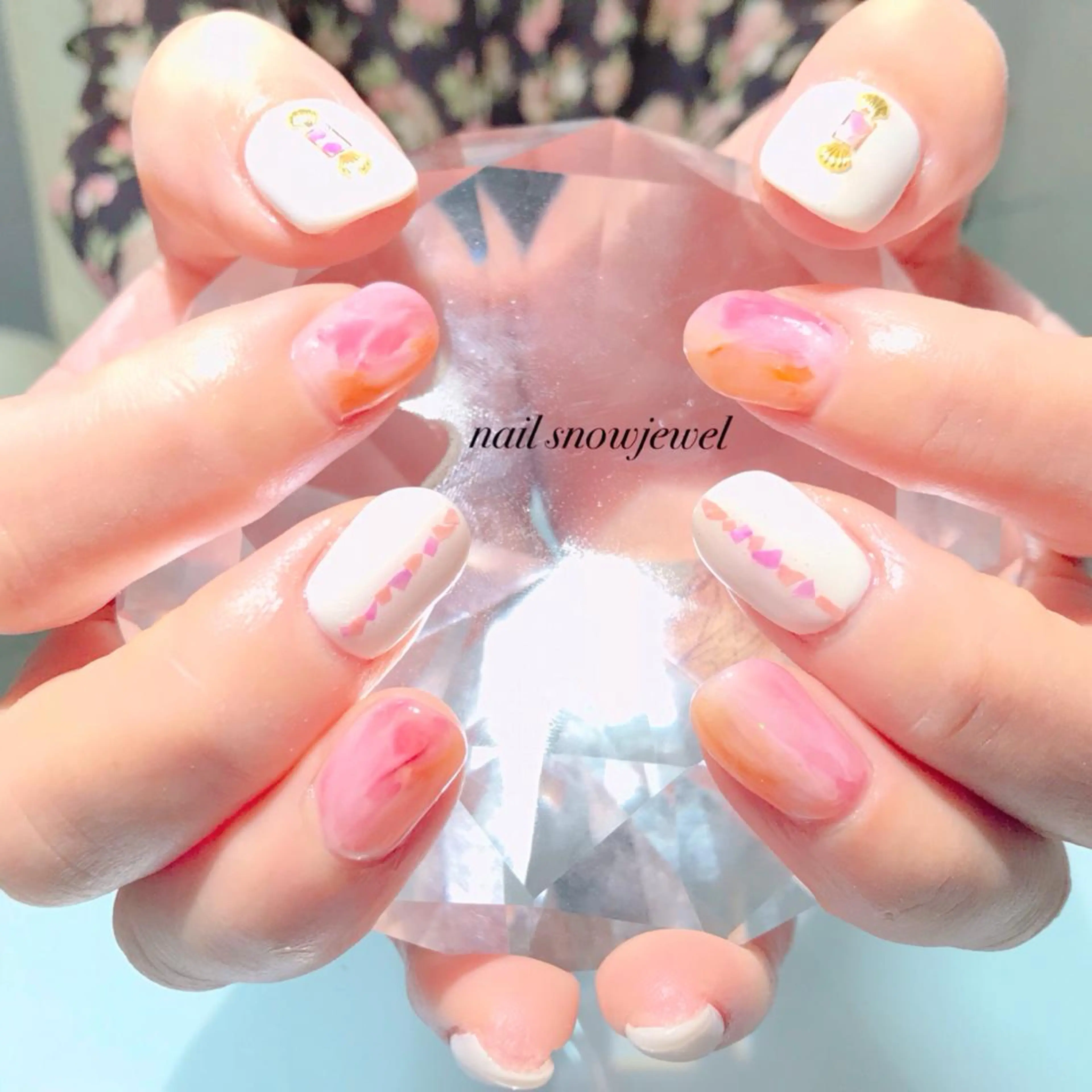 ネイル nail snowjewelのネイルデザイン