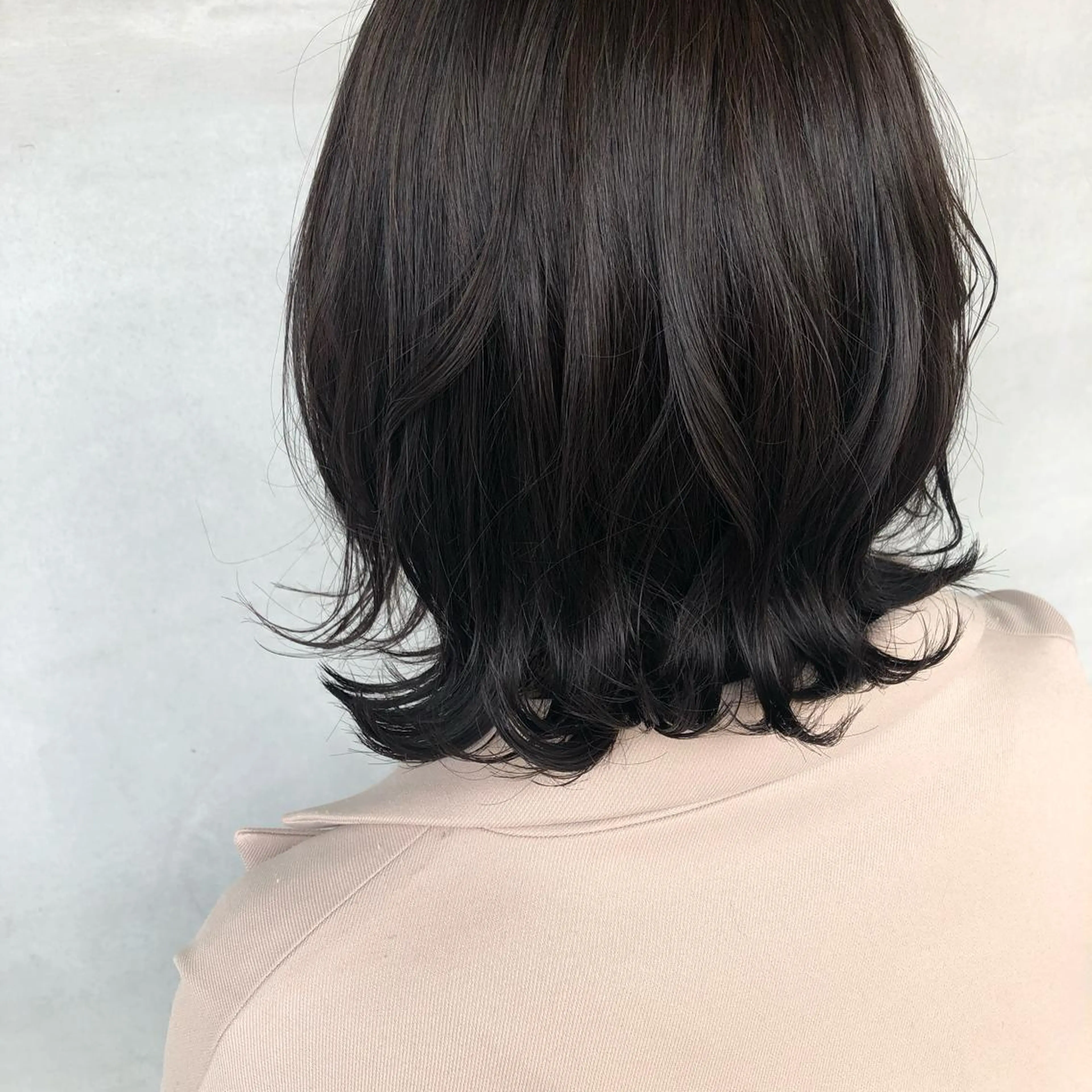 ミディアム カラー カット ヘアカラー 小森 樹奈のヘアスタイル