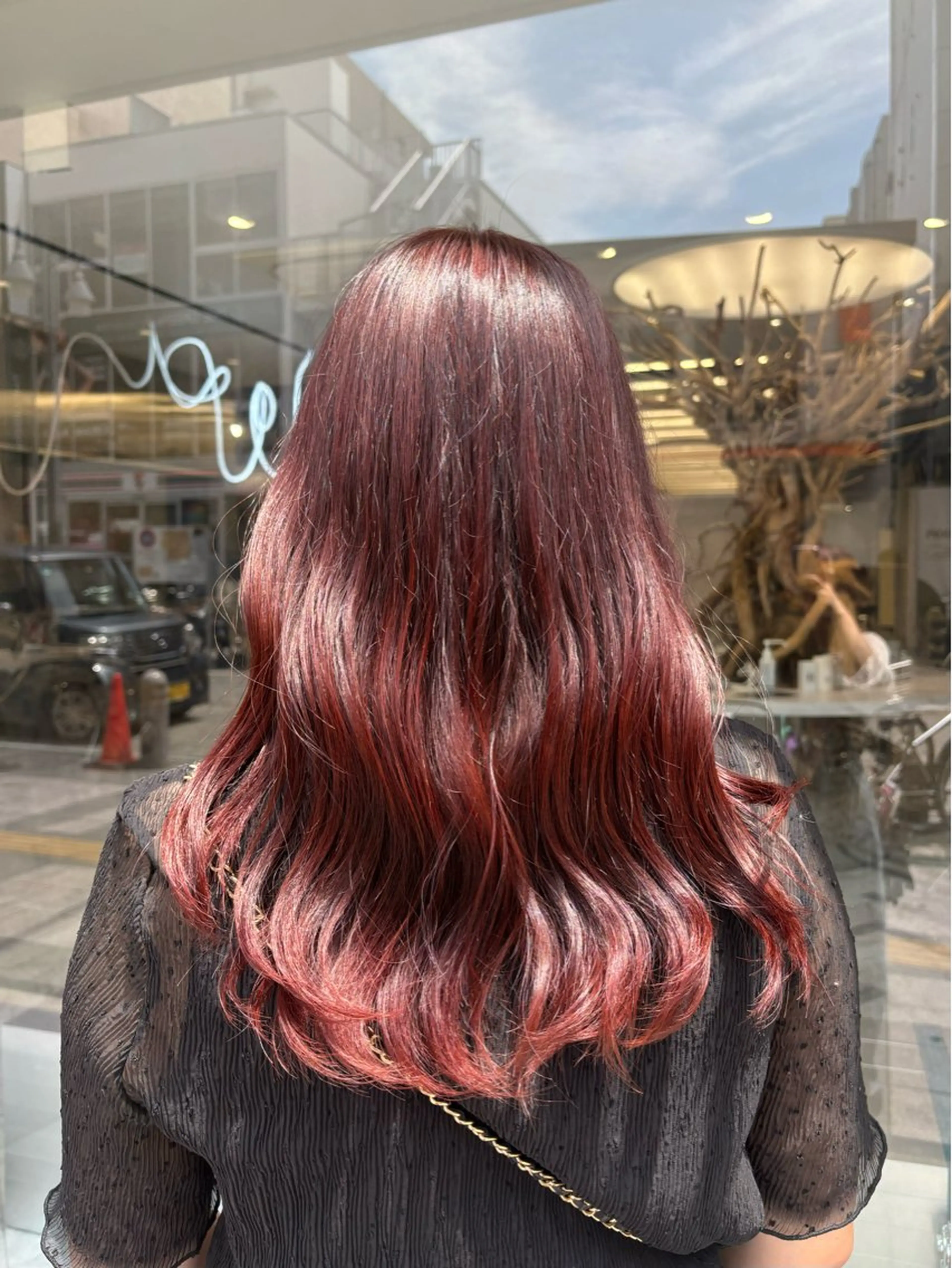 ロング カラー ヘアカラー cocoro💗マツ エク/ネイル/八王子のマツエク・マツパデザイン