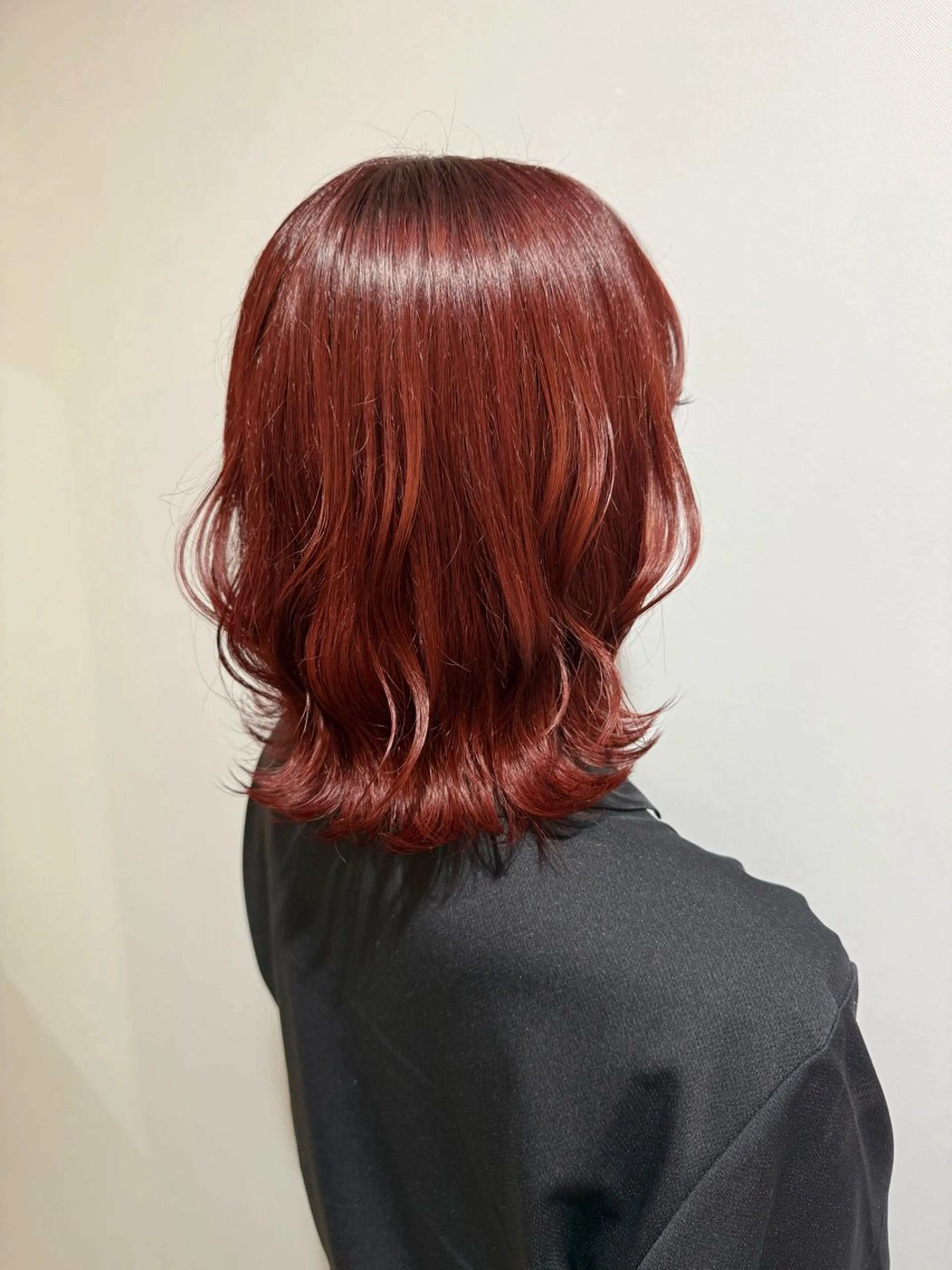 ミディアム カラー ヘアアレンジ ヘアカラー merc.☘️平岩 那月のヘアスタイル