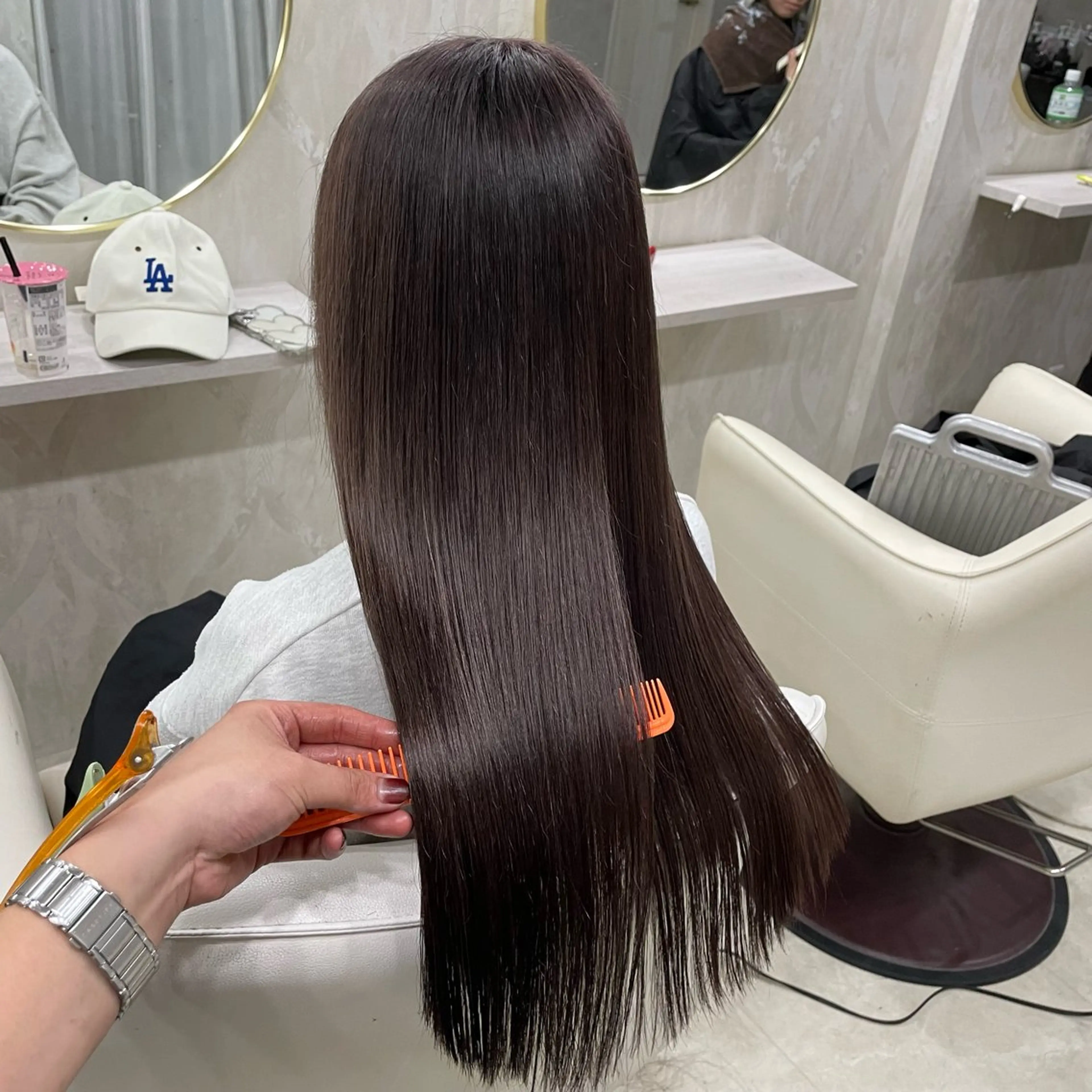 ロング ヘアカラー トリートメント 🌟ハイトーン/ボブ /RYOJU🌟のヘアスタイル