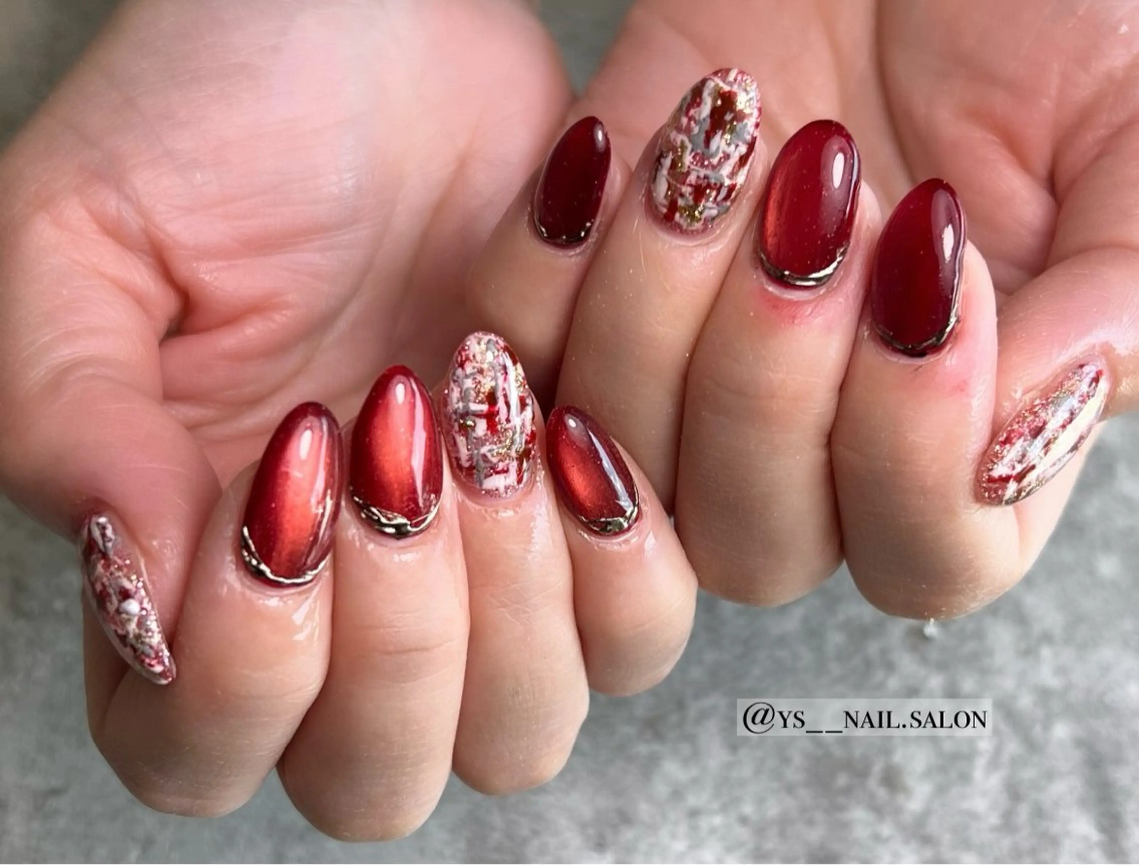 ネイル ハンドネイル Y's nail ˚✧₊YUIのネイルデザイン