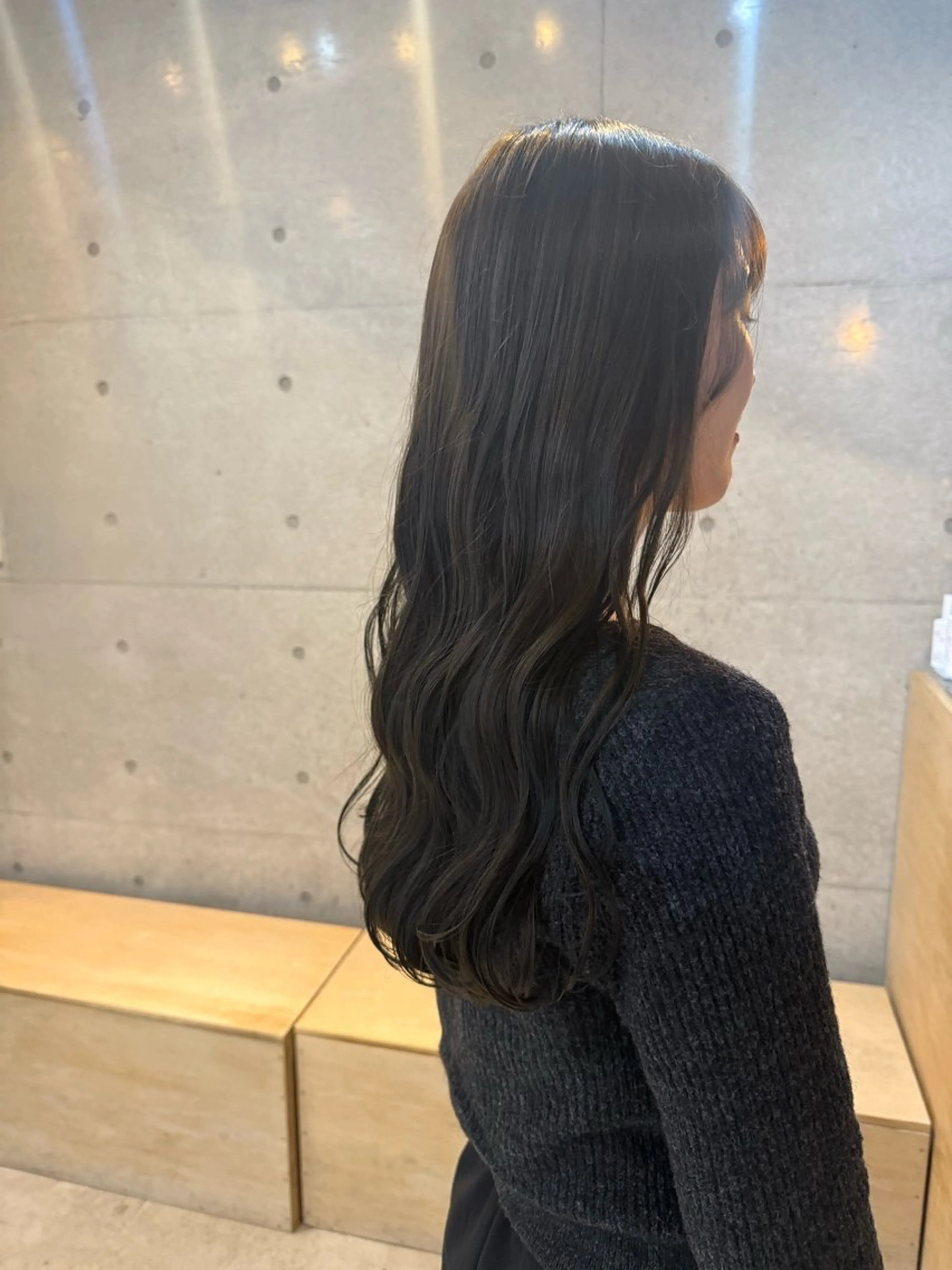 セミロング カット ヘアカラー トリートメント ショートカットモデル 募集/神野のヘアスタイル