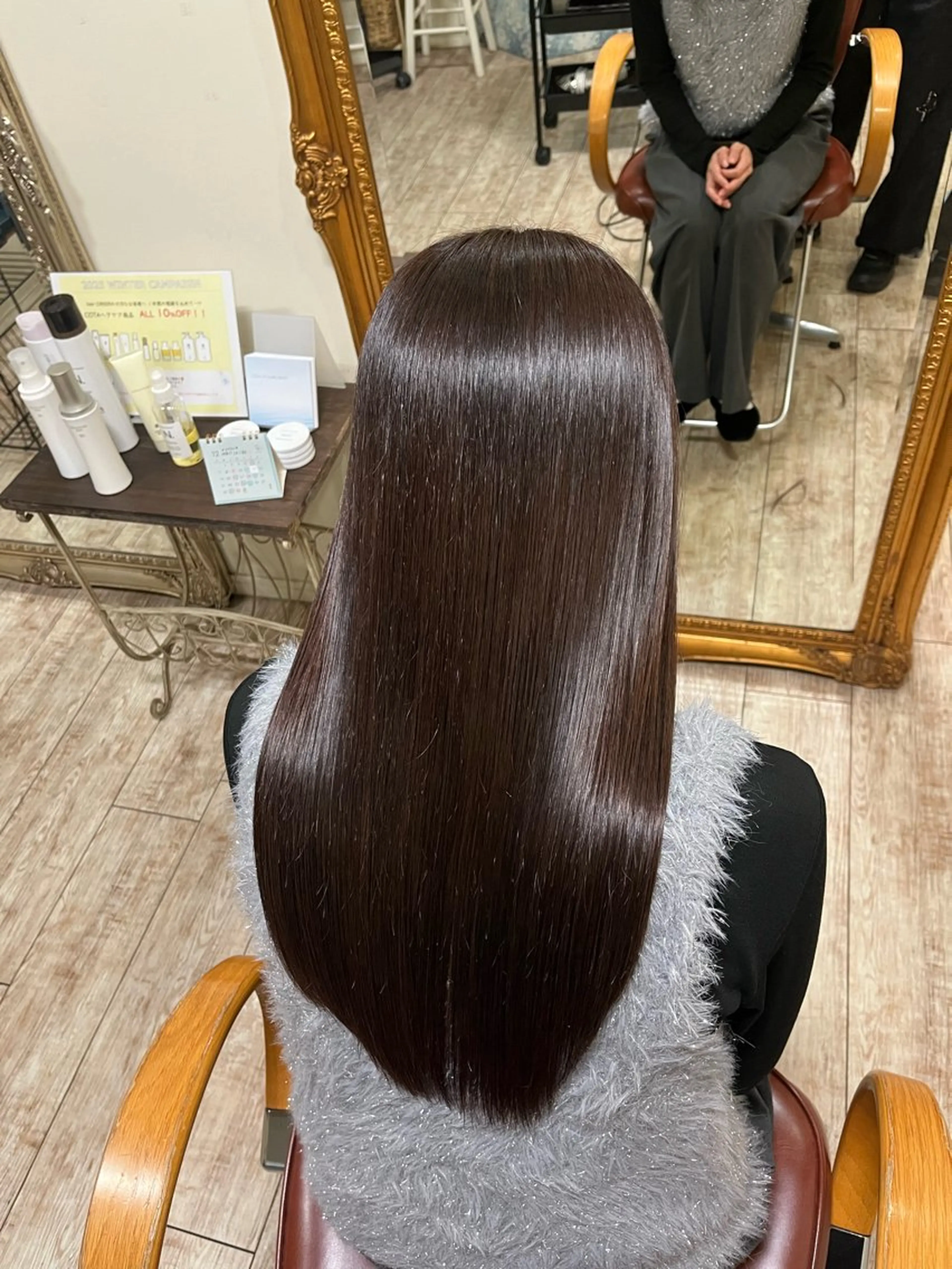 ロング カット ヘアカラー 【艶髪カラー】 omiのヘアスタイル