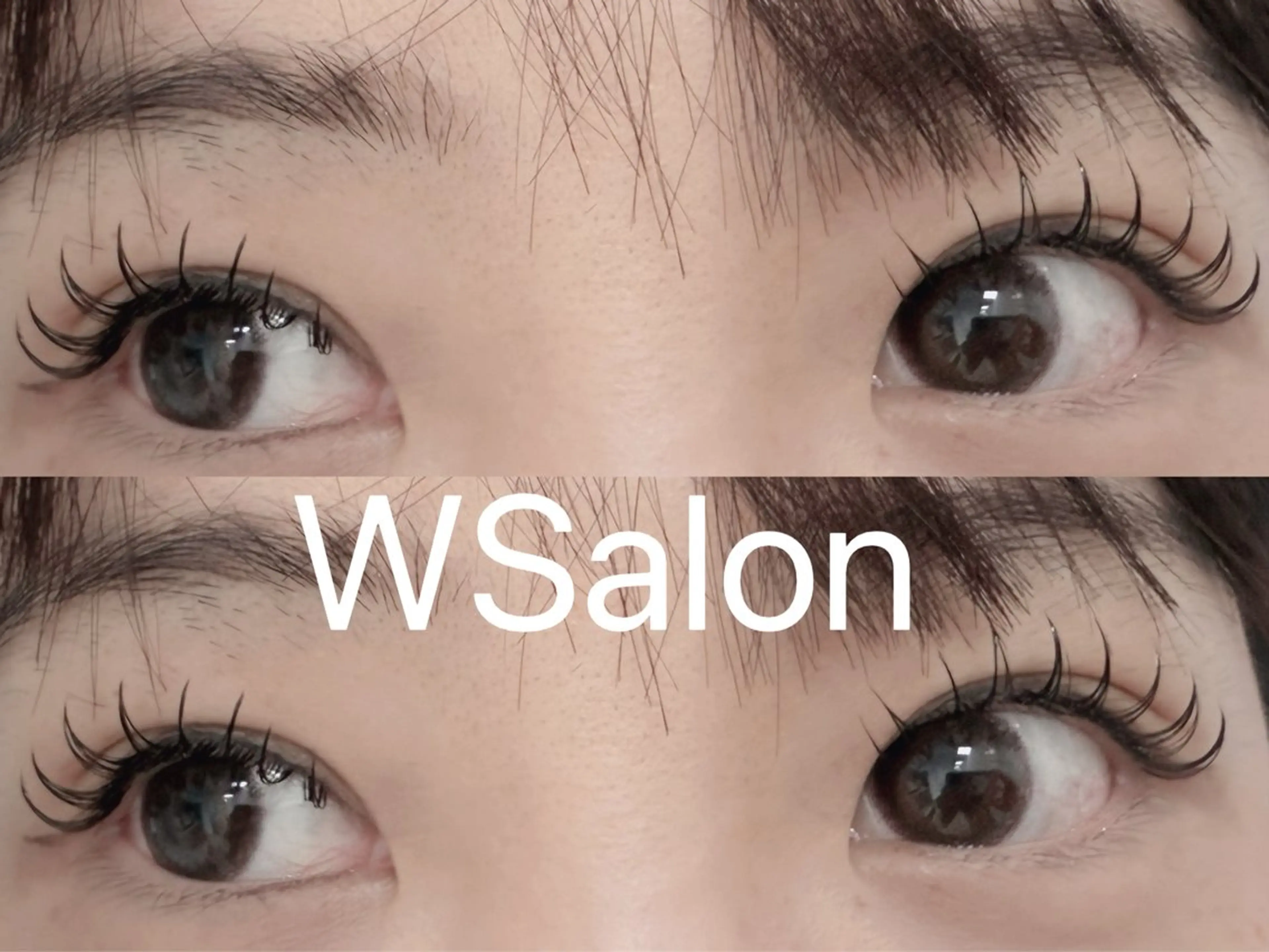 マツエク・マツパ 付け放題 バインドロック カラーマツエク フラットラッシュ 韓国風マツエク WSalon  アイラッシュ所属・W Salon アイラッシュのマツエク・マツパデザイン