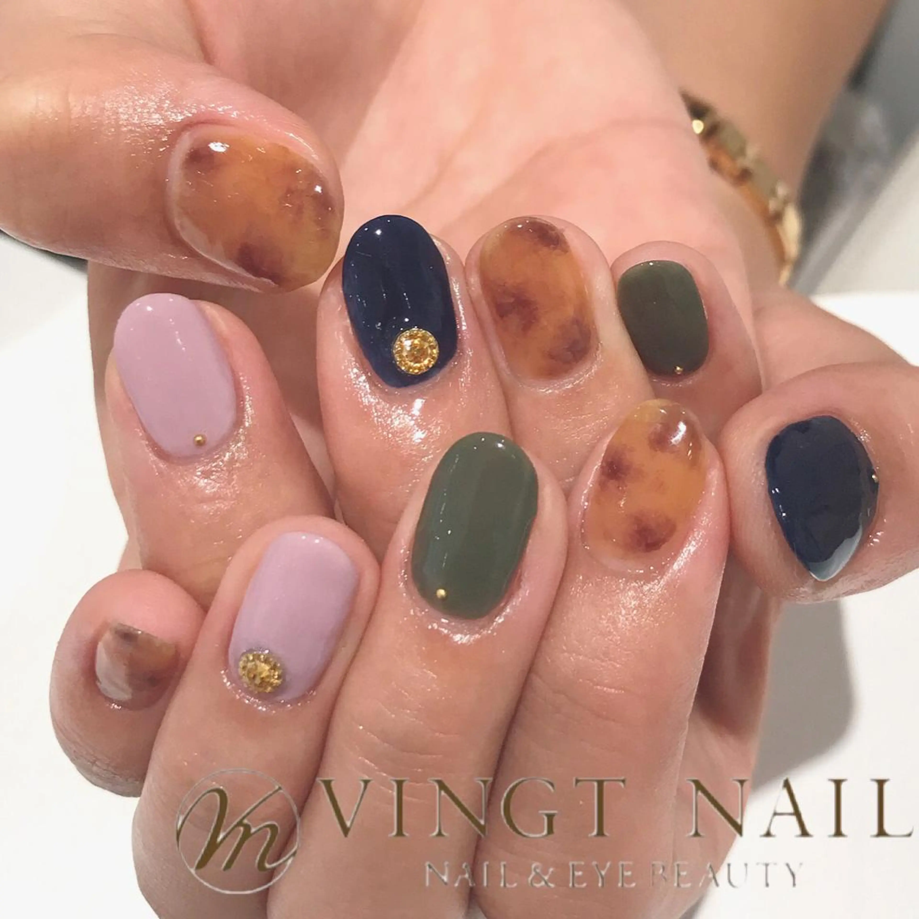 ネイル 山藤 萌永のネイルデザイン