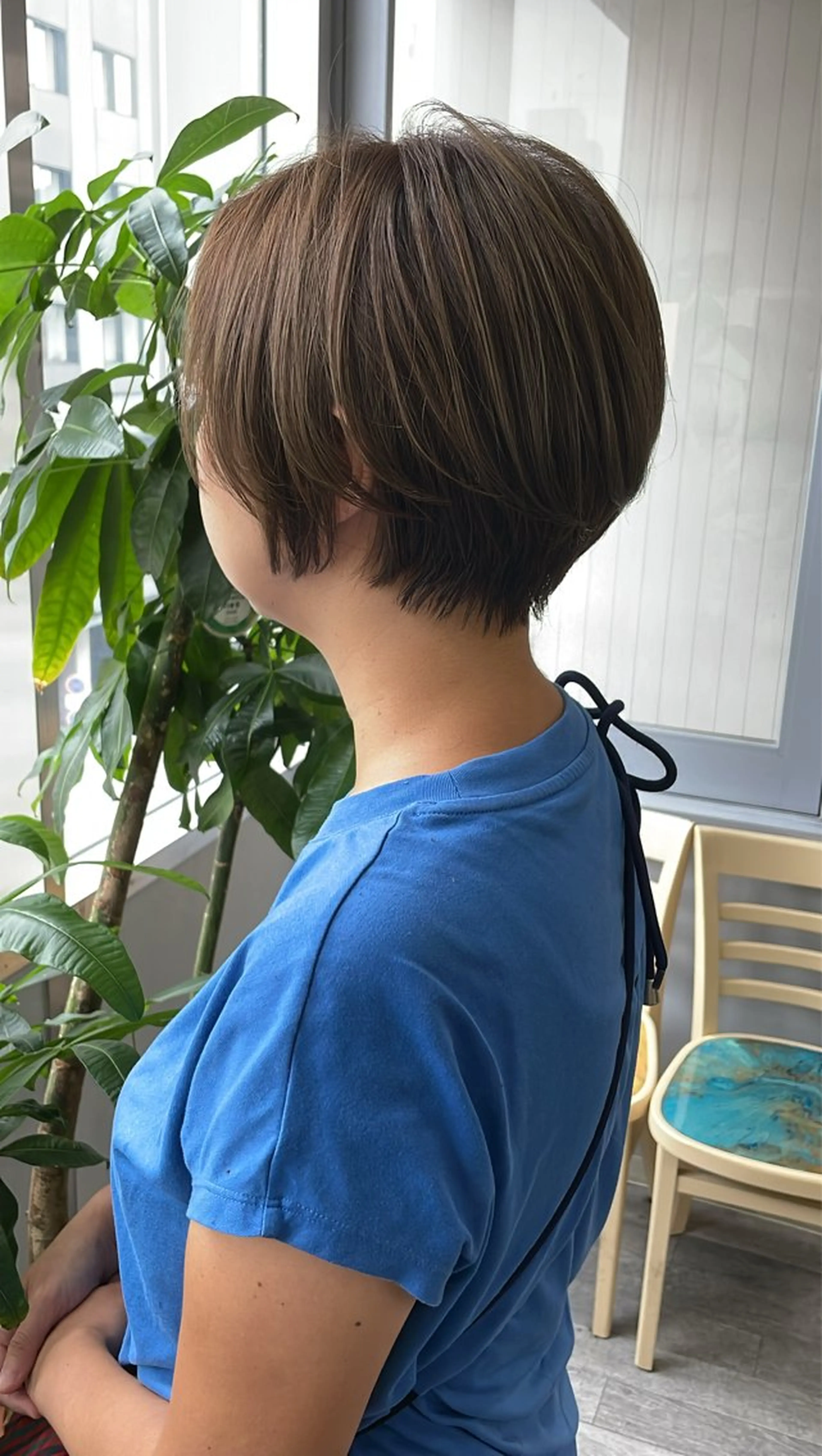 ショート ショートヘア トリートメント CHORD 四条河原町駅店　髪質改善&韓国風&ハイトーンカラー所属・けいと髪質改善 全年齢リピート多数のヘアスタイル