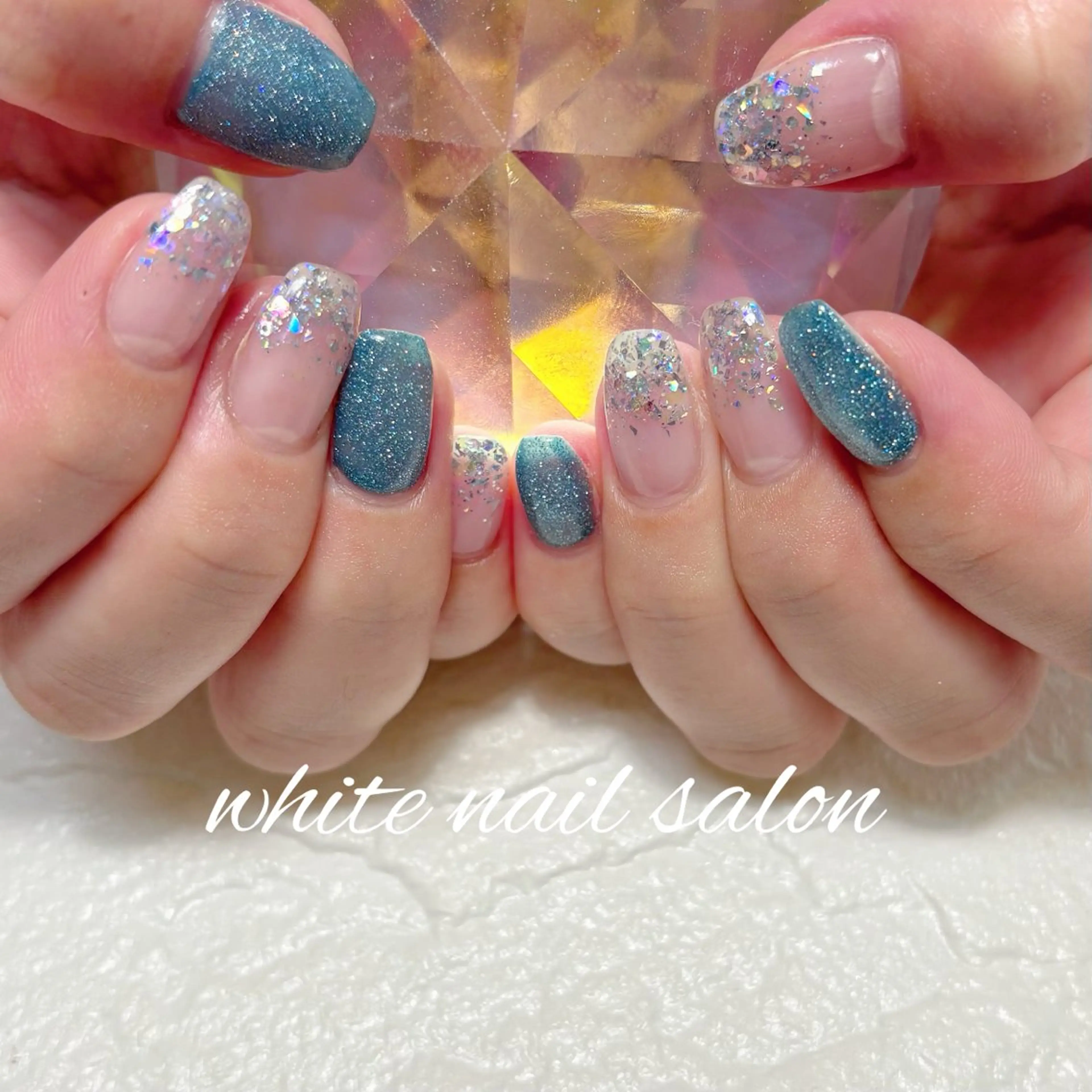ネイル フットネイル ハンドネイル white nail salonのネイルデザイン