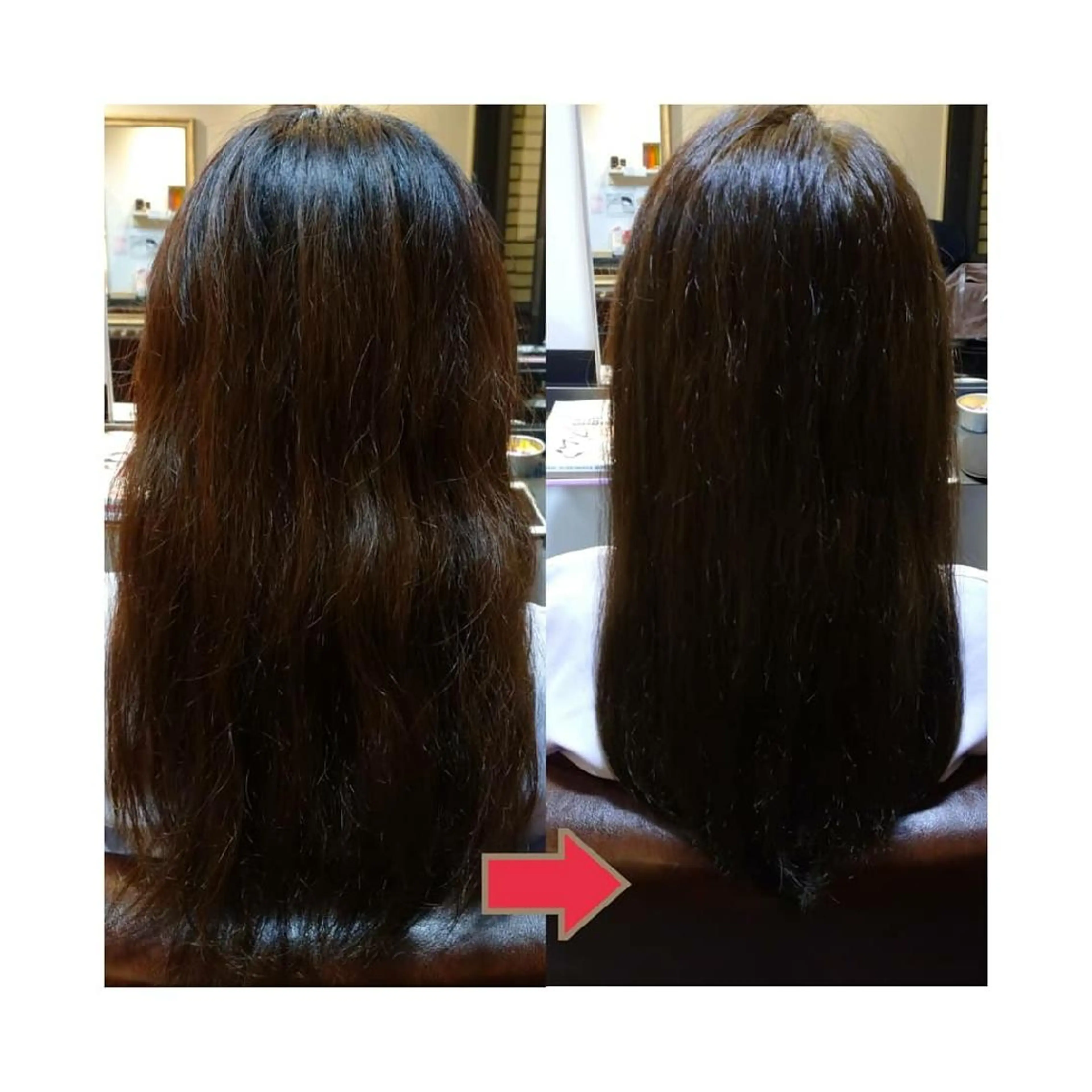 カラー セミロング youres  hair  髪質改善トリートメント&ヘッドスパ新宿三丁目店所属・髪質改善 芝井千晶のヘアスタイル