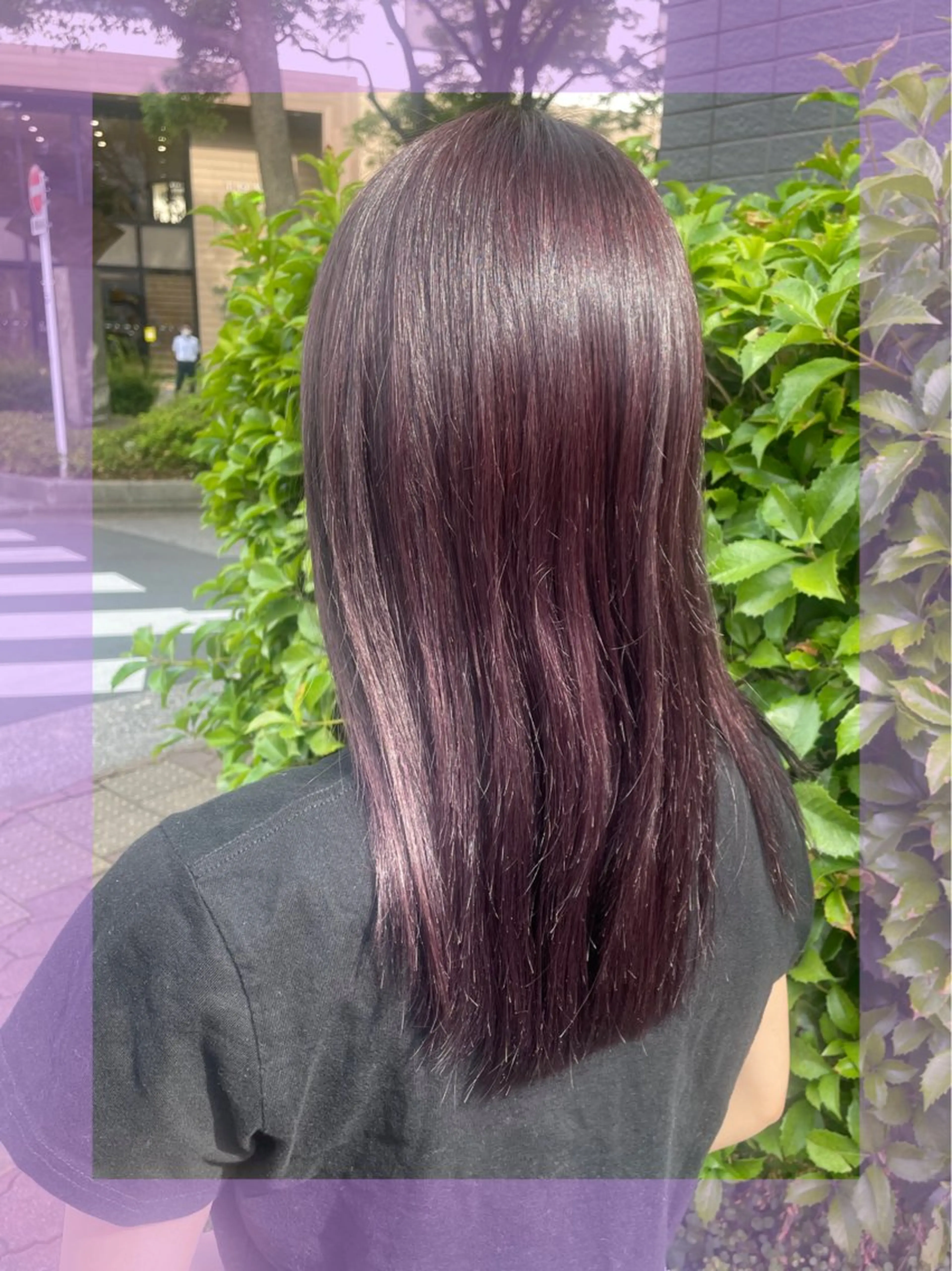 ロング カラー ヘアアレンジ ブリーチ ヘアカラー 🦄ブリーチ💜エク ステ💜MIU🦄のヘアスタイル