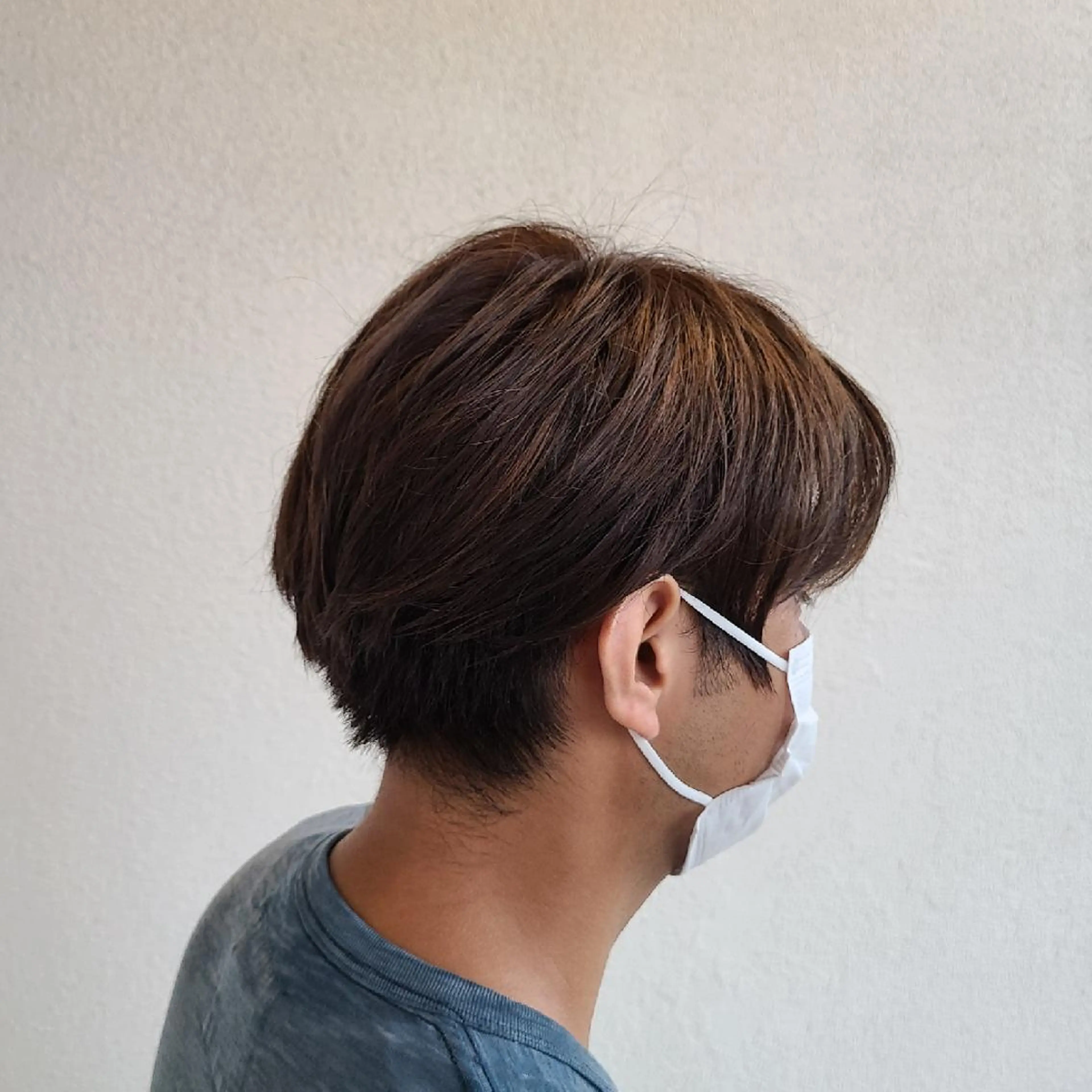 メンズ カラー メンズブリーチ ブリーチ グレージュ Hazumi Ayanoのヘアスタイル