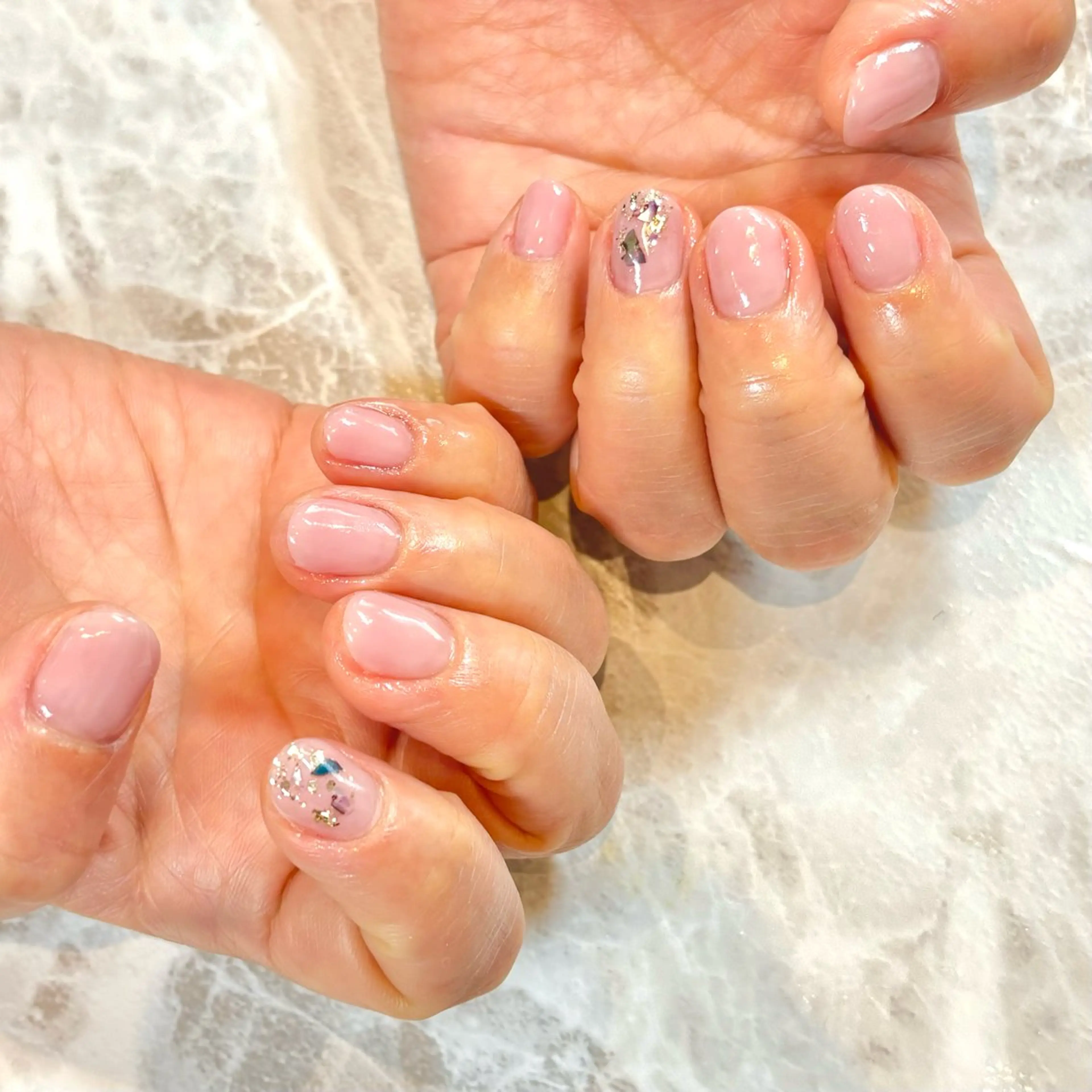 ネイル パープル SEPT NAIL こばやしのネイルデザイン