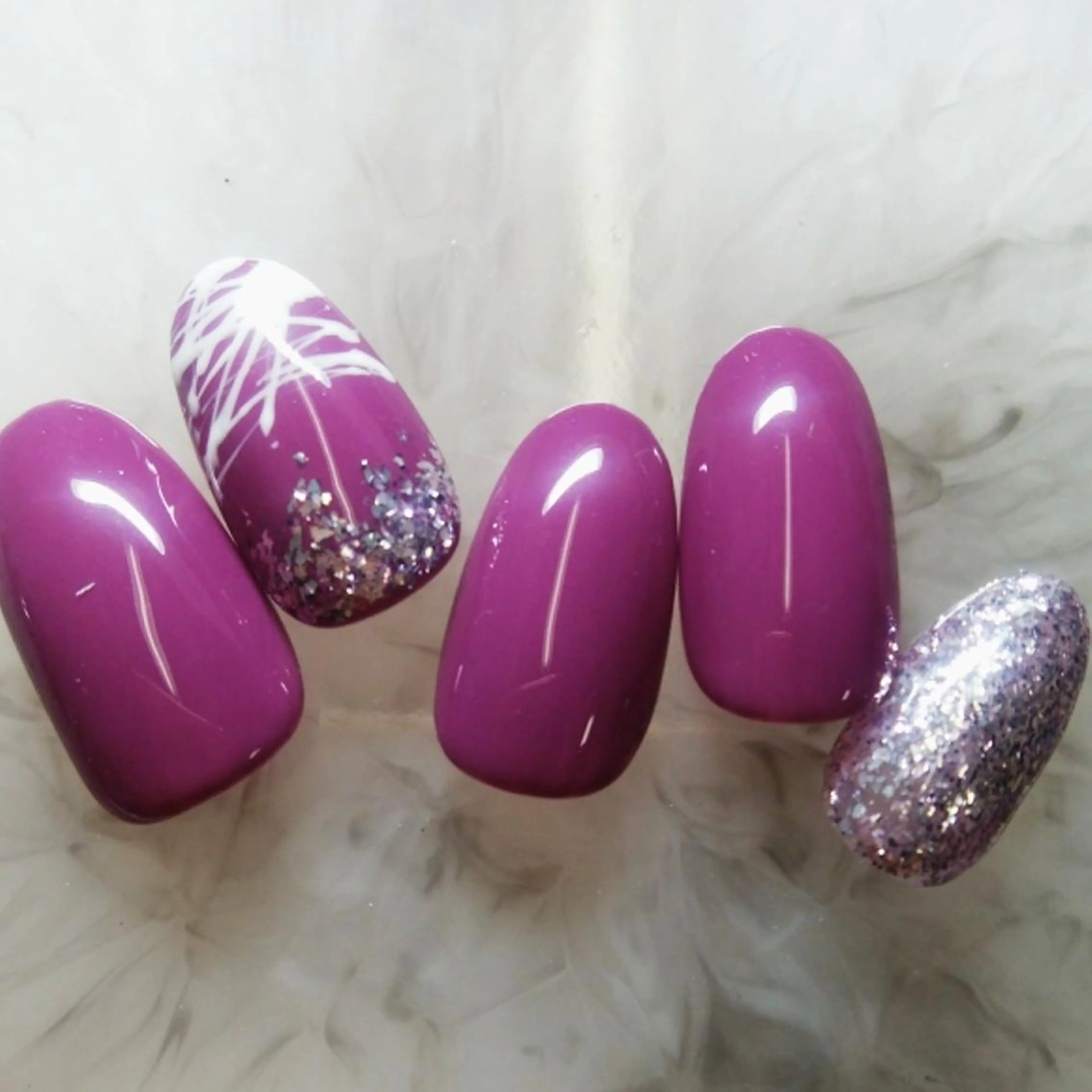 ネイル ハンドネイル リラクゼーション＆ネイル仙殊~センジュ~所属・senju 　のネイルデザイン