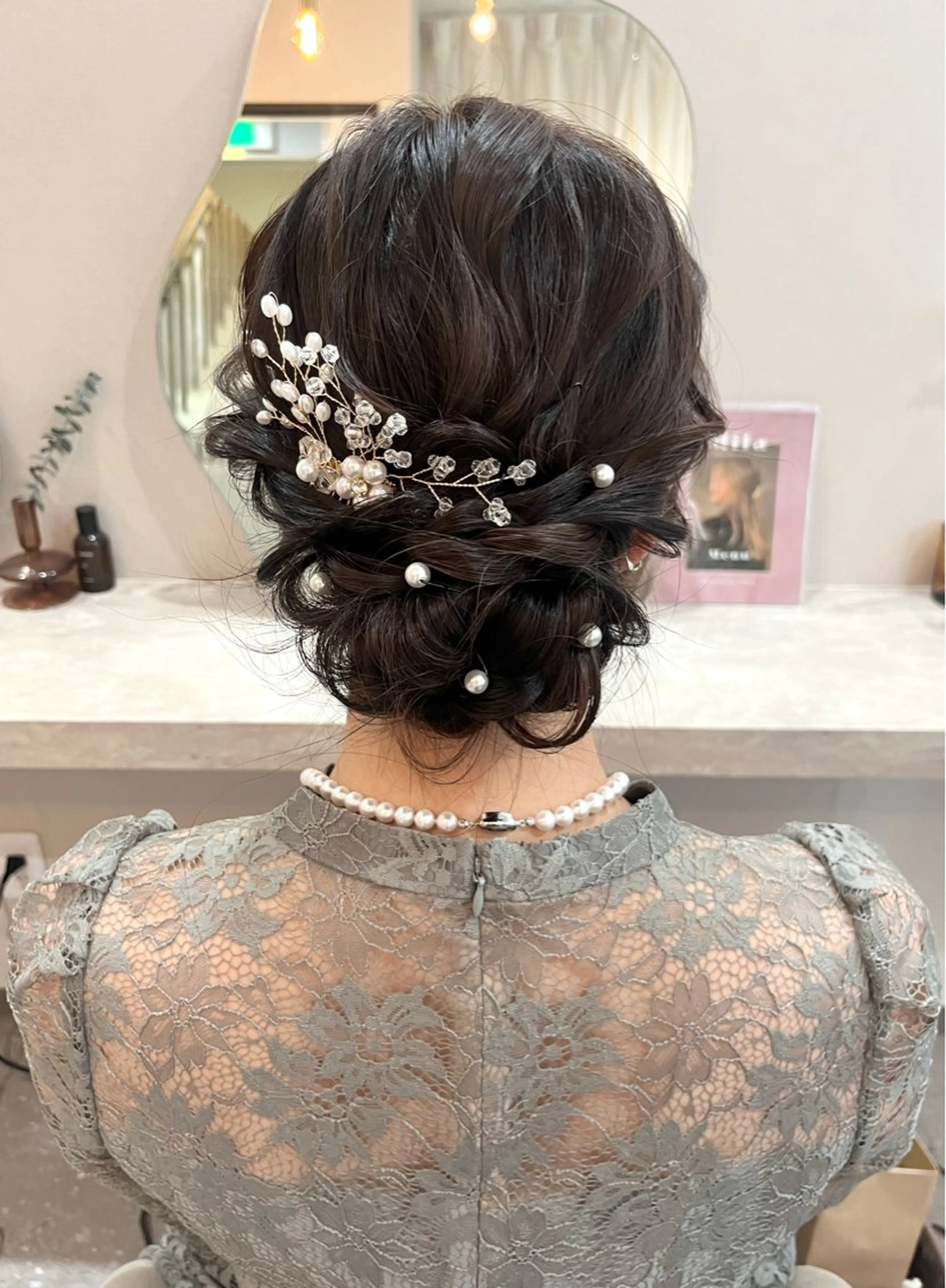 ロング ヘアアレンジ Mila Akariのヘアスタイル