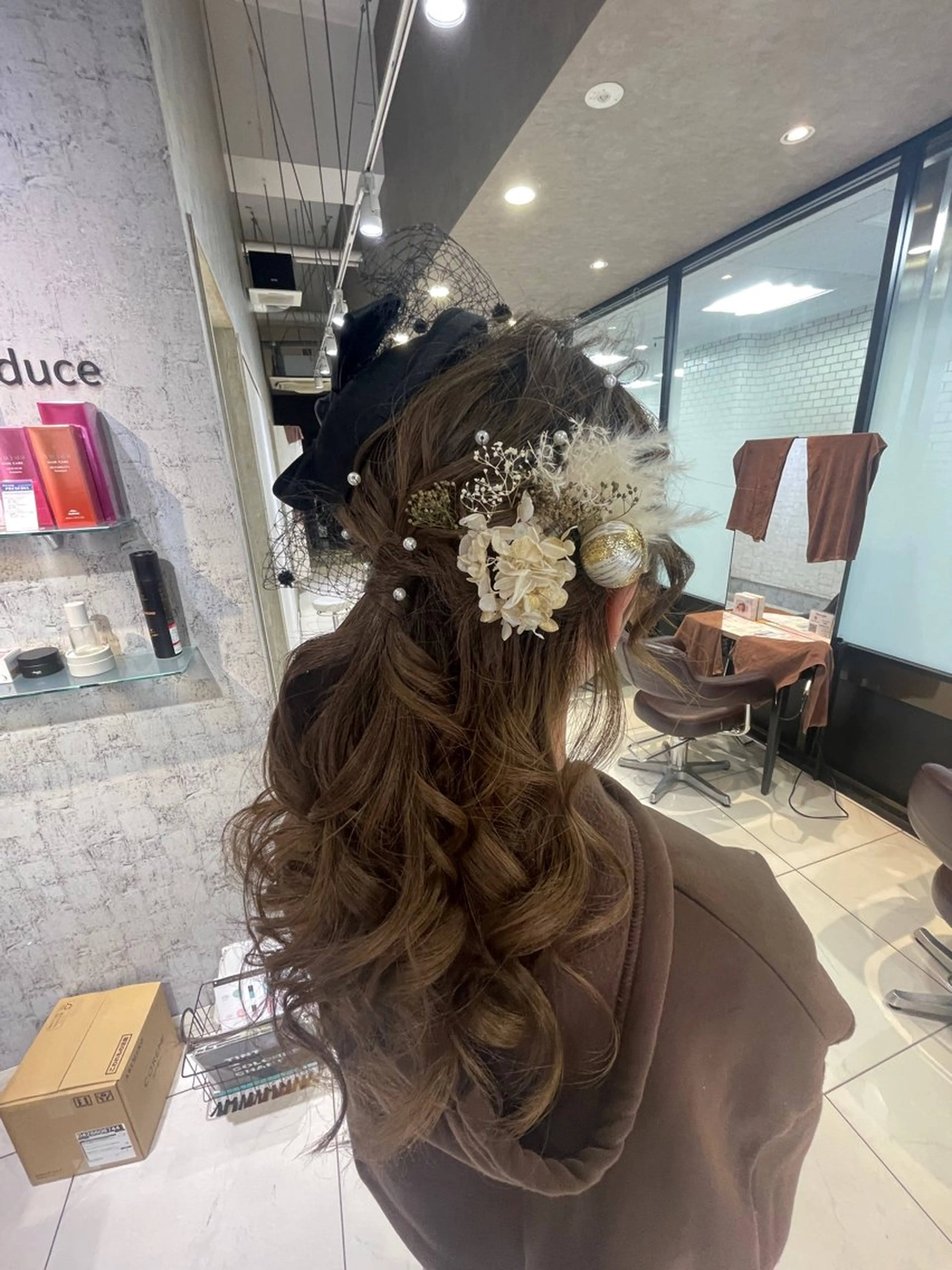 ヘアアレンジ ヘアセット 🖤sumire🖤 eye/men'sのマツエク・マツパデザイン