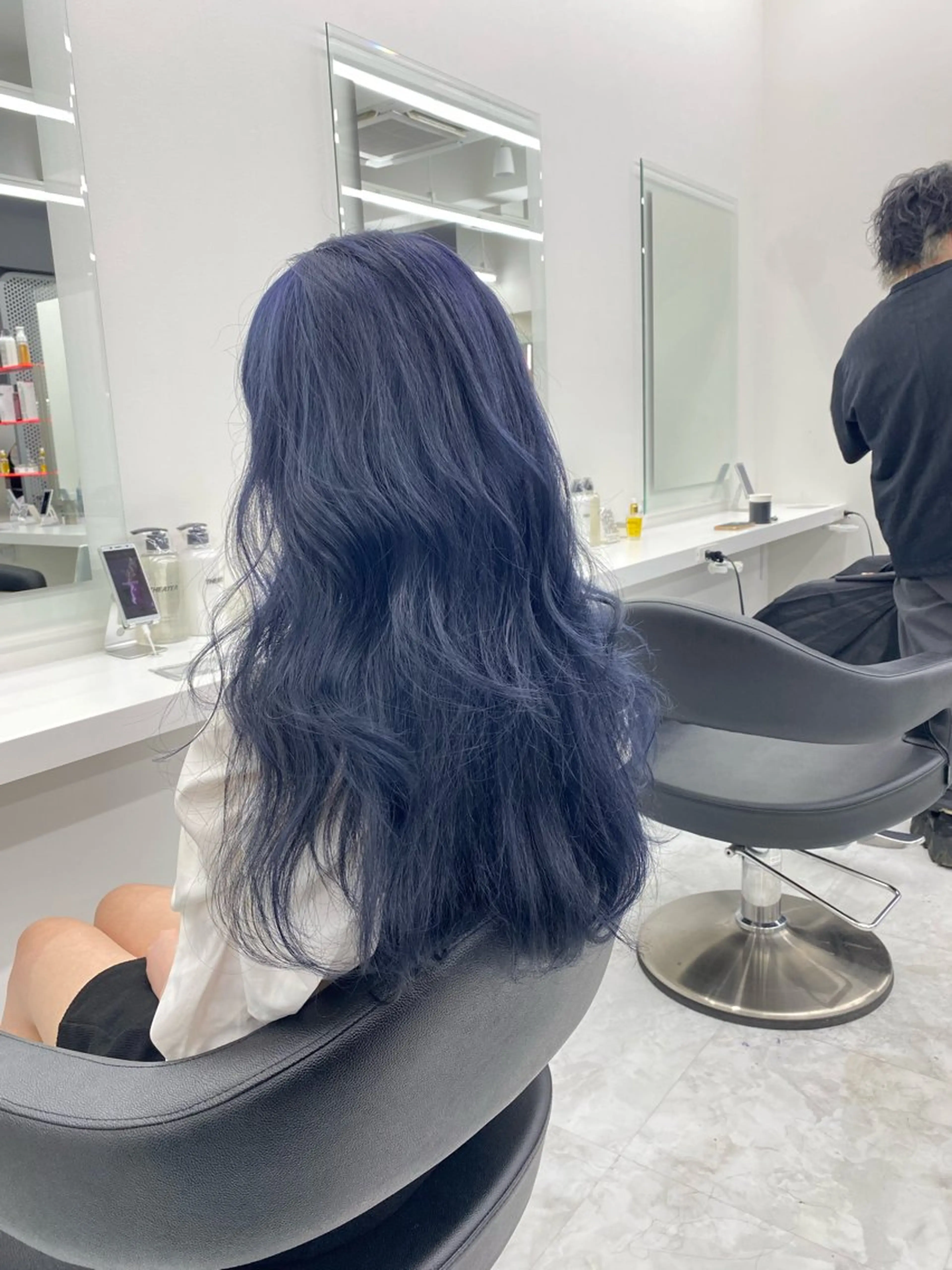 ロング カラー カット パーマ 🔷似合わせメンズ カットKUMA🔷のヘアスタイル