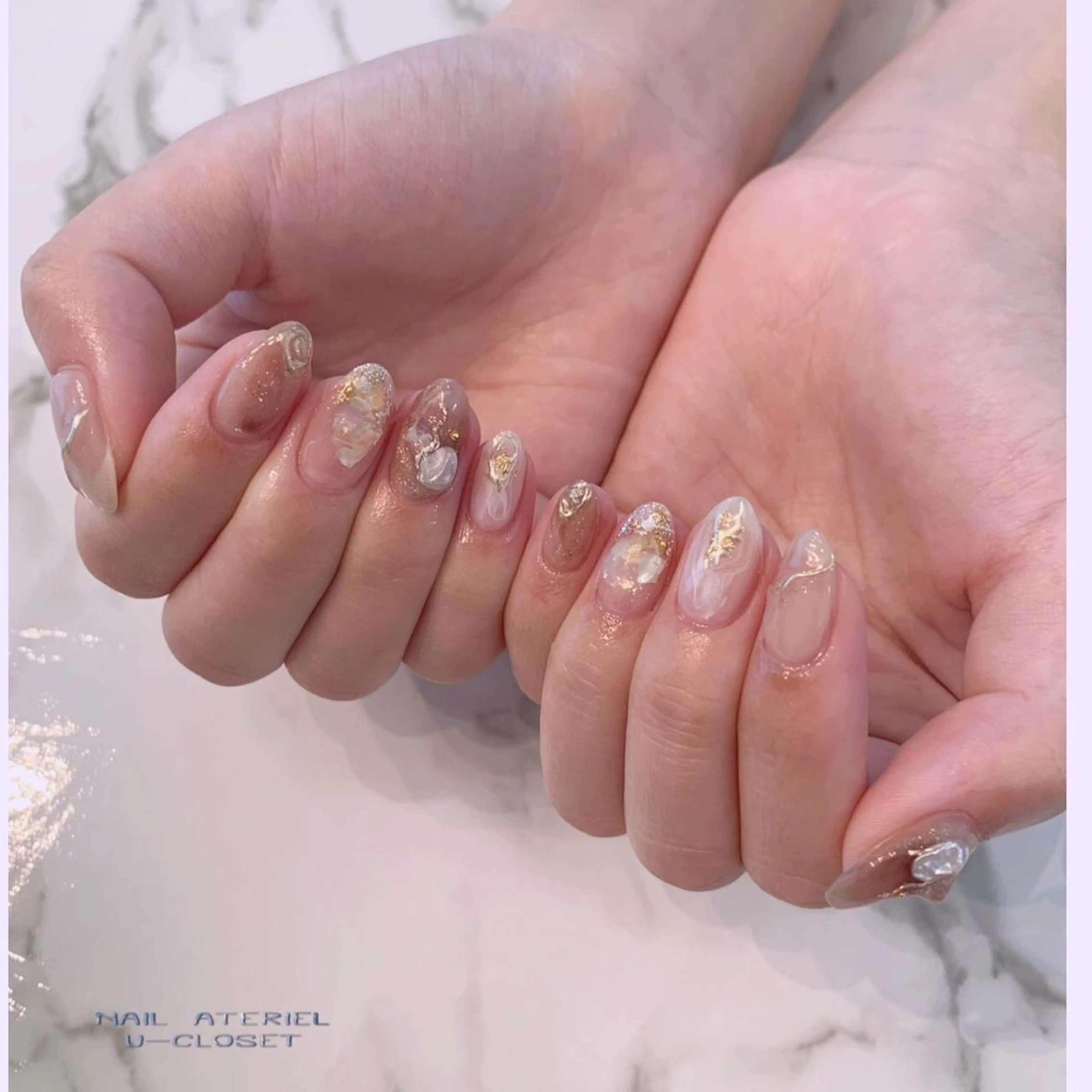 ネイル ハンドネイル u closetのネイルデザイン
