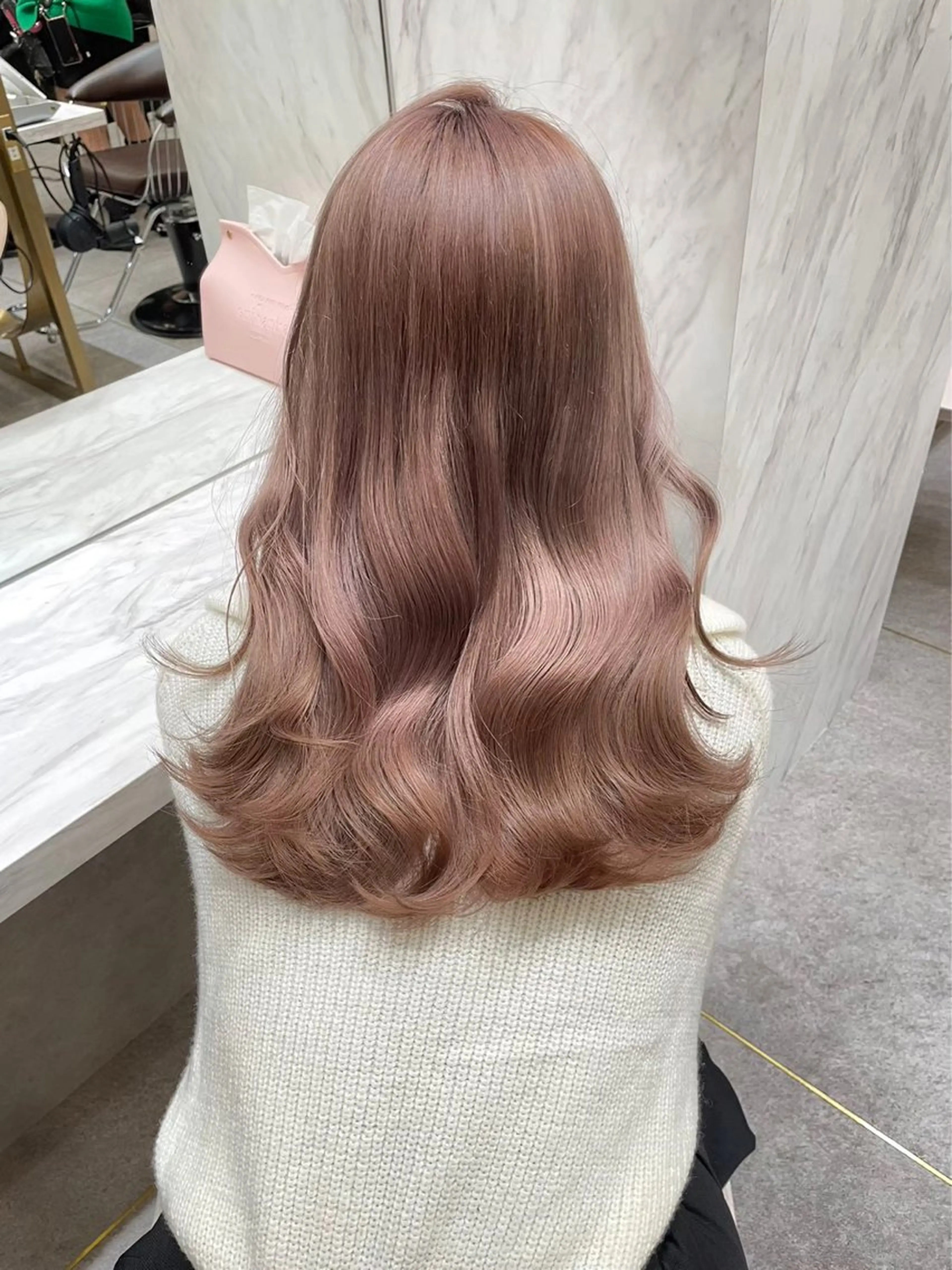 ロング カラー カット ヘアカラー トリートメント 🍒楓🍒北九州1 艶カラー作る人🎨のヘアスタイル