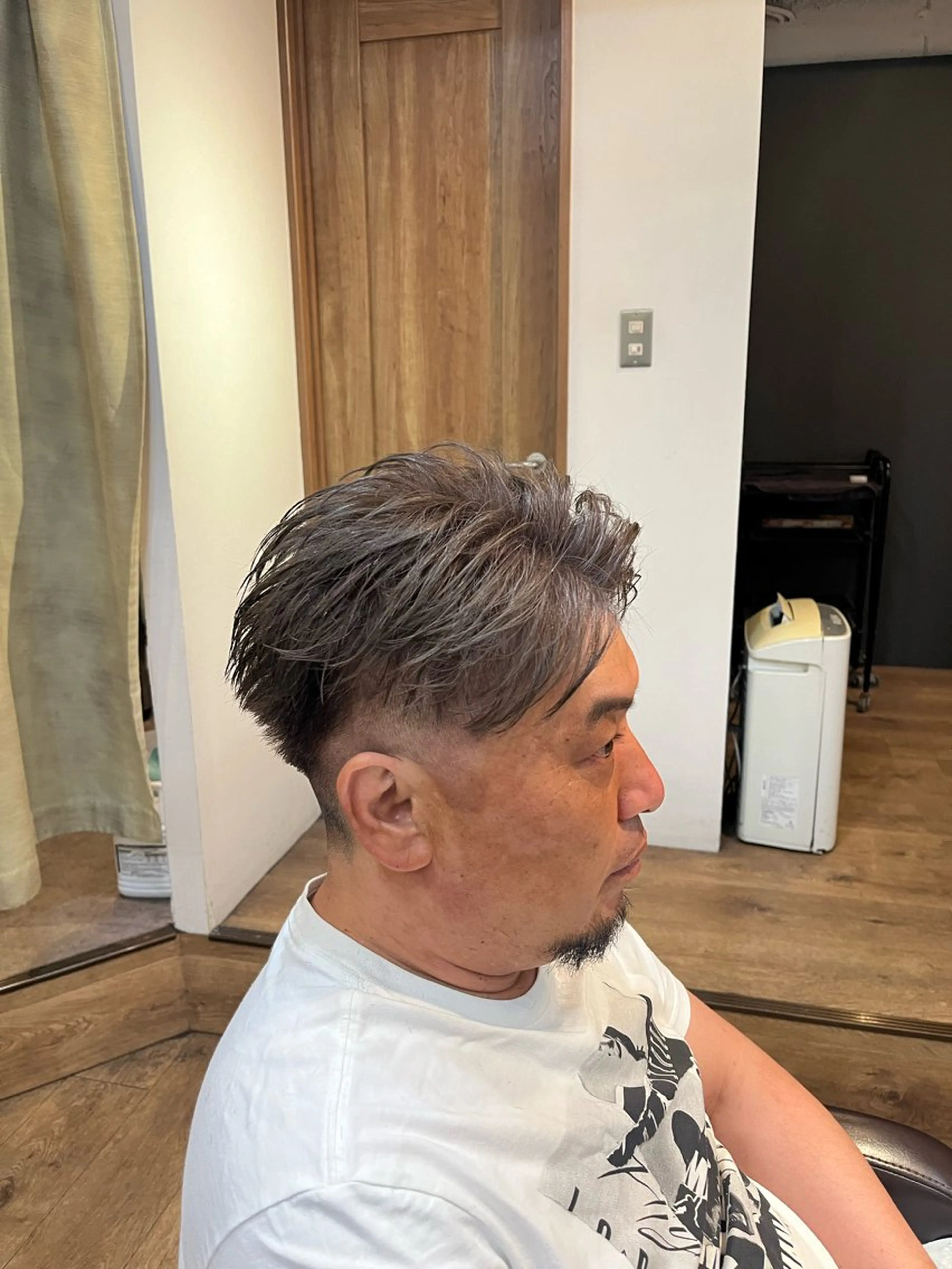 ショート カラー メンズ グレージュ Cecil hair JR尼崎店所属・JR尼崎店 村田 優真のヘアスタイル