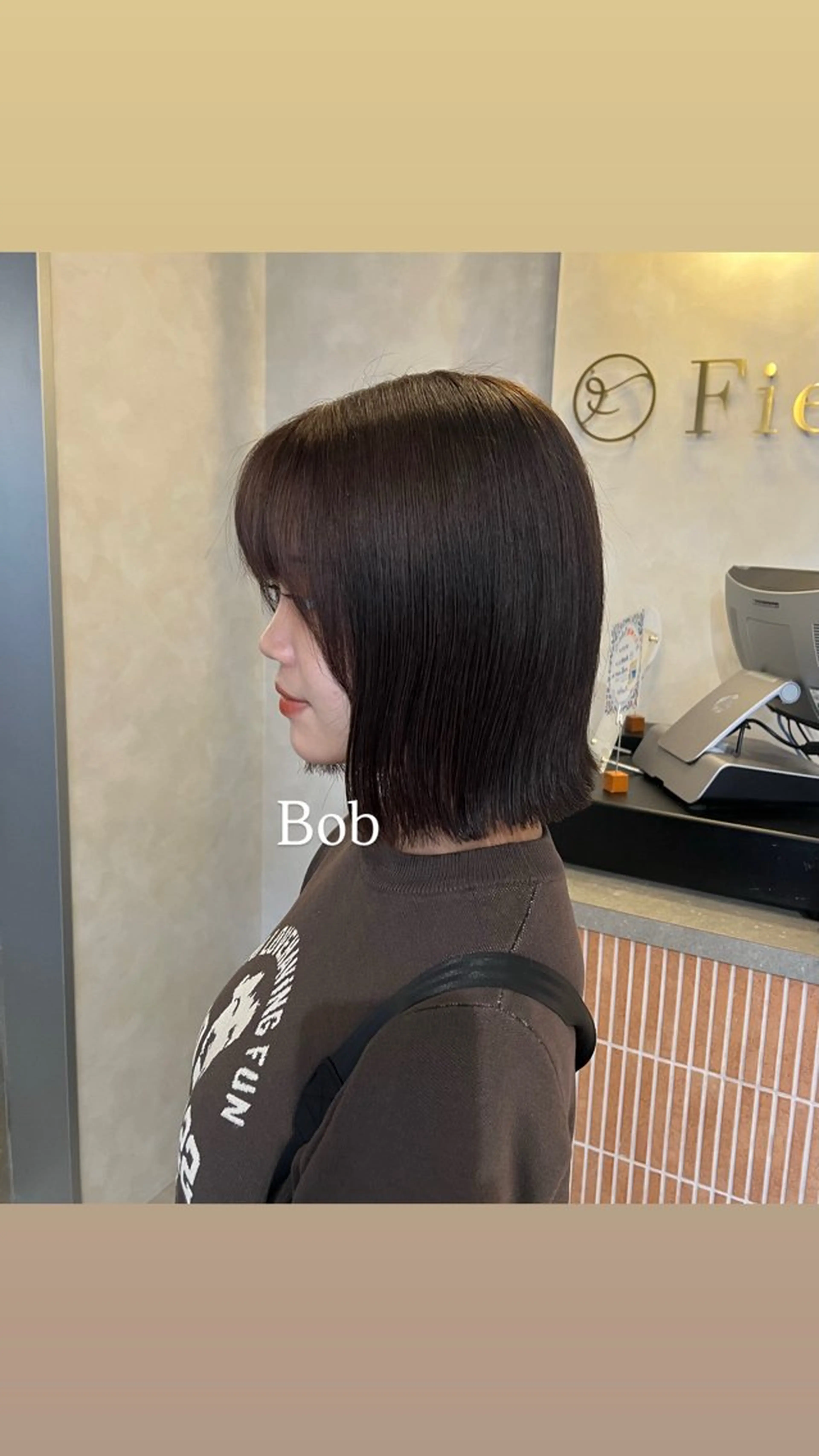 ショート カラー ボブ 似合わせカット カット ヘアカラー トリートメント 梅田/顔周りカット /ボブ/RINKAのヘアスタイル