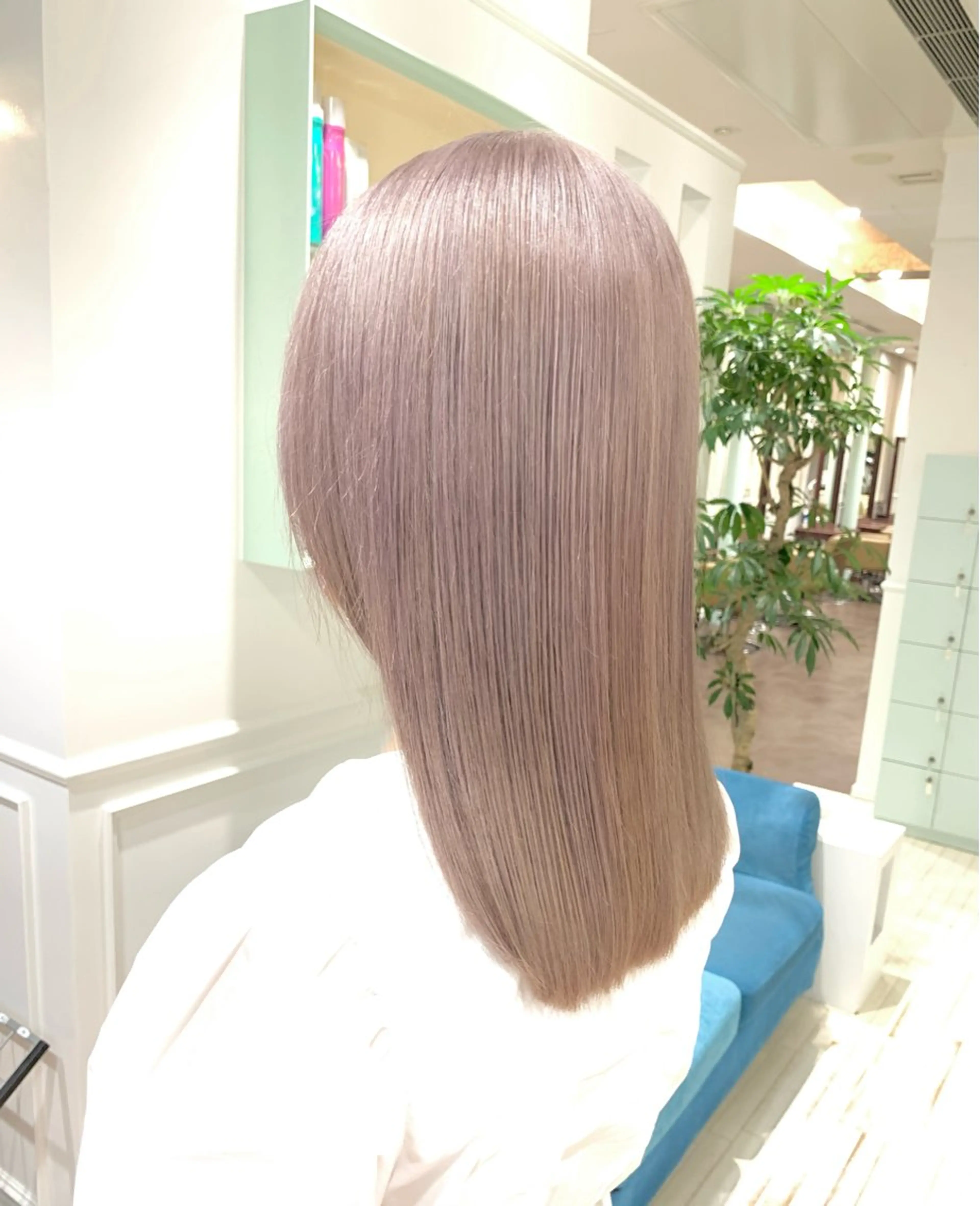 ミディアム カラー カット ヘアカラー トリートメント ヘアセット I've  for hair所属・🫧艶ハイトーン ブリーチ🫧トモヤのヘアスタイル