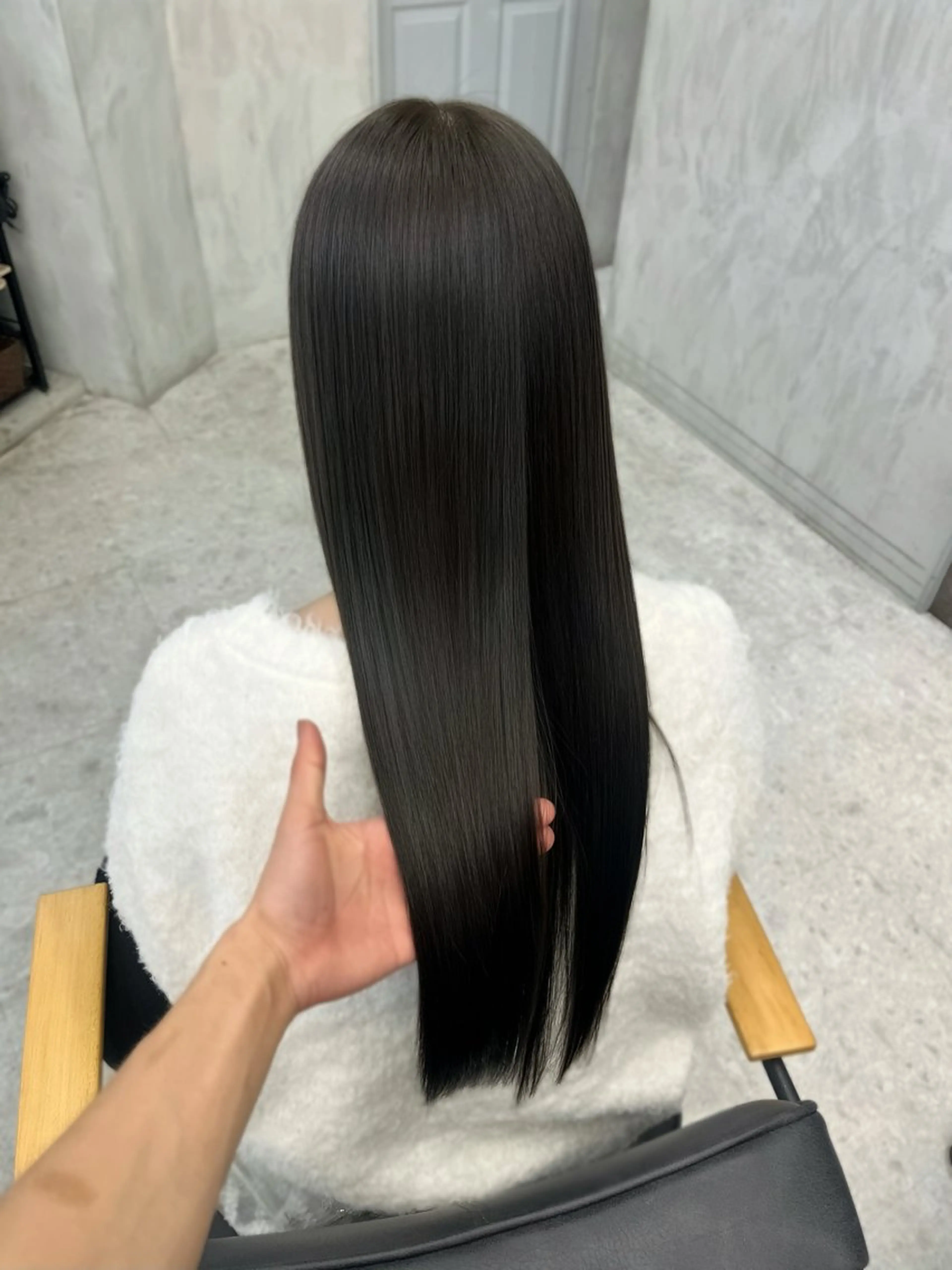 【💫SNSで話題💫】Premium髪質改善超音波トリートメント✨当店大人気メニュー''育てる艶髪''の写真