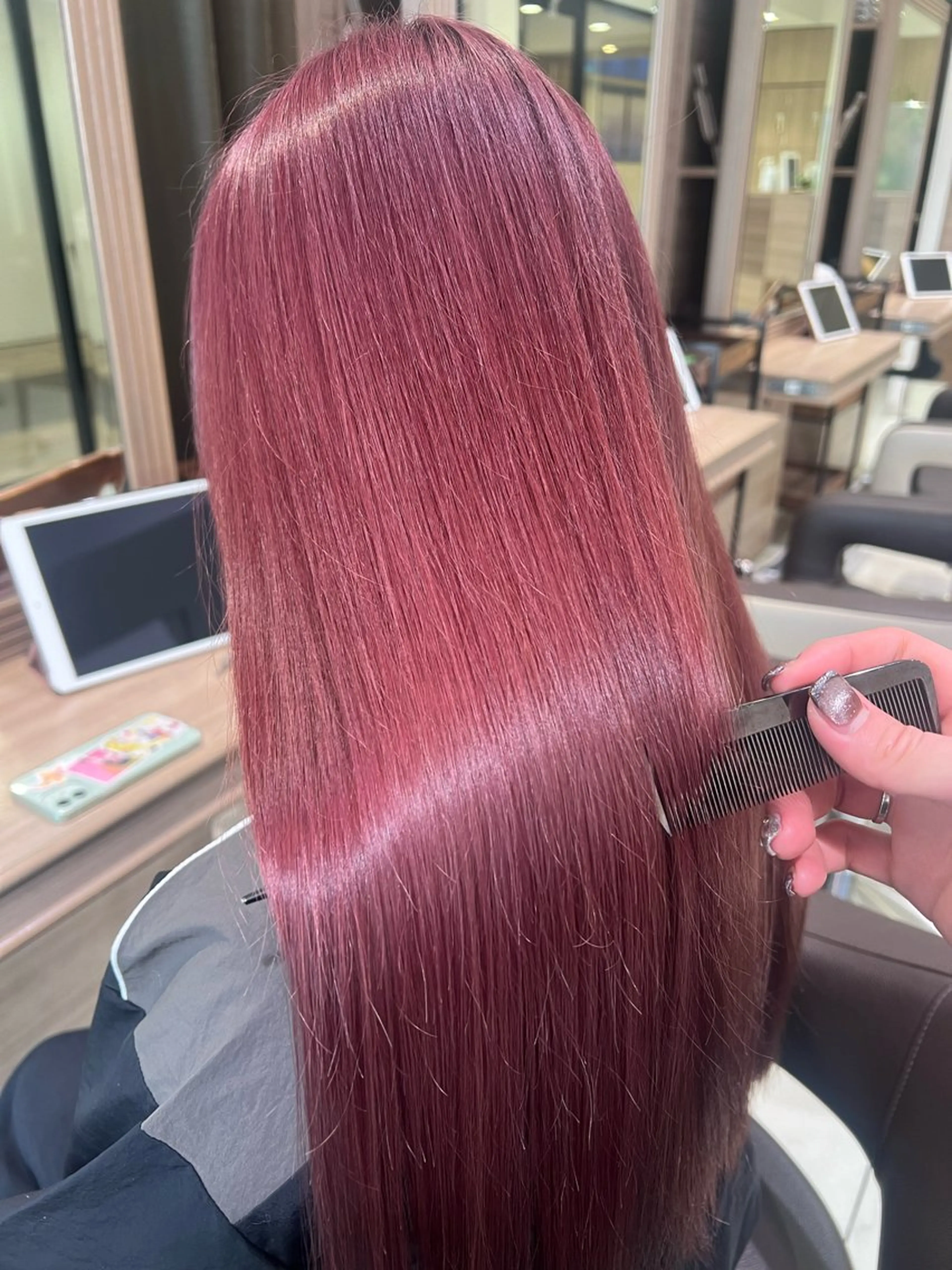 カラー ダブルカラー 華澄🌸カラーモデル 縮毛モデル募集中🌸のヘアスタイル