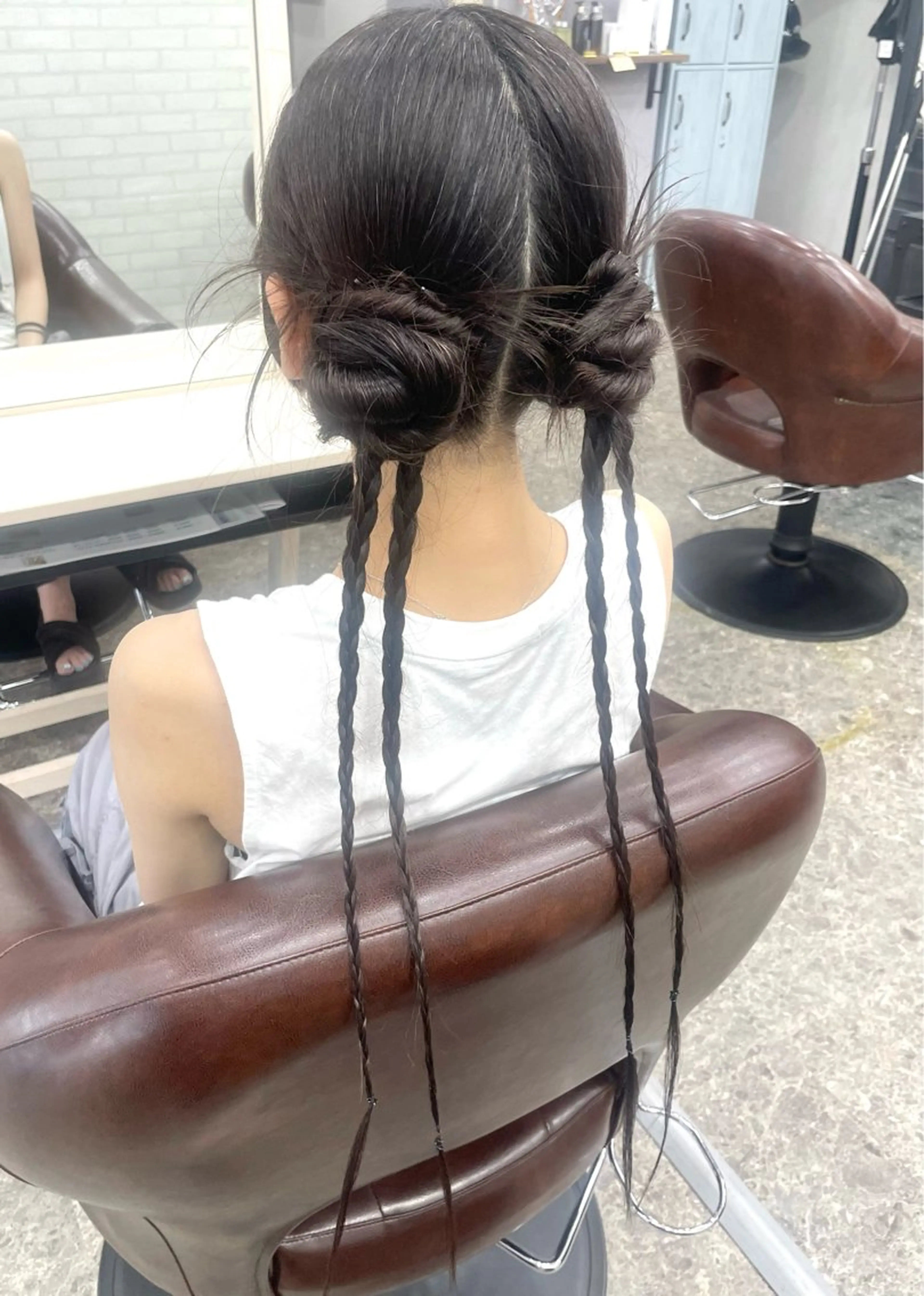 ヘアアレンジ MINAMI 미나미🩵のヘアスタイル